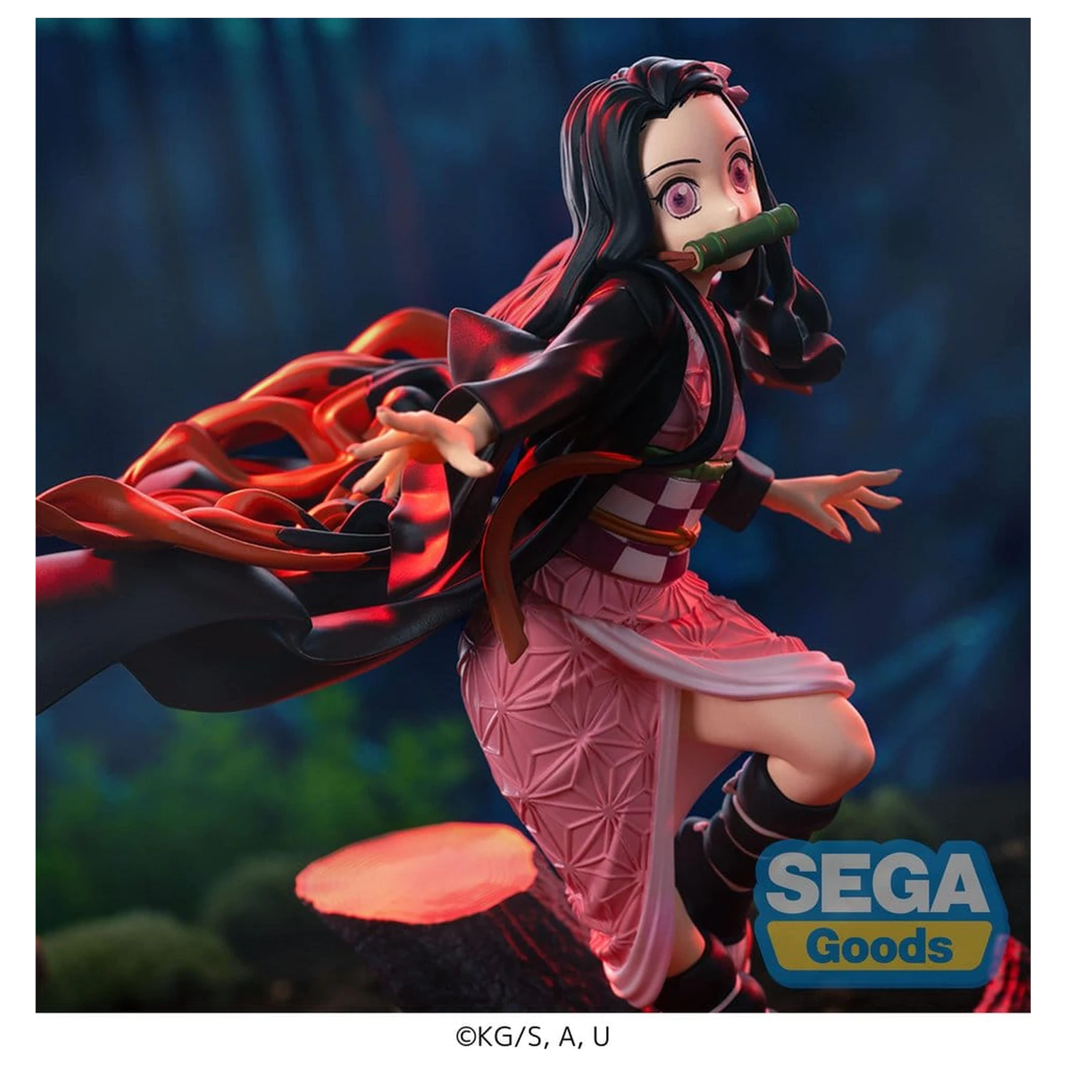 Demon Slayer: Kimetsu no Yaiba XrossLink PVC Socha Nezuko Kamado 16 cm produktová fotografia