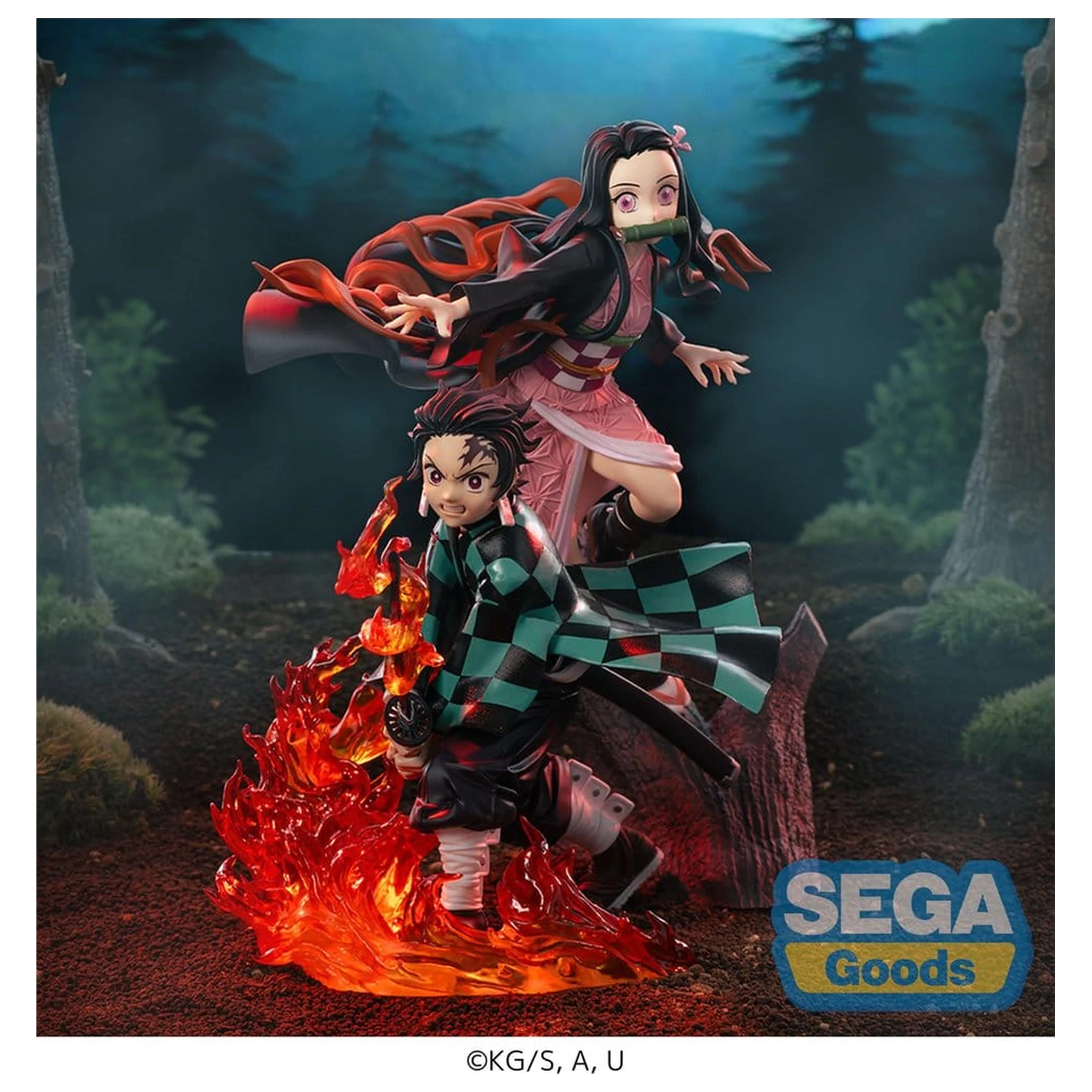 Demon Slayer: Kimetsu no Yaiba XrossLink PVC Socha Nezuko Kamado 16 cm produktová fotografia