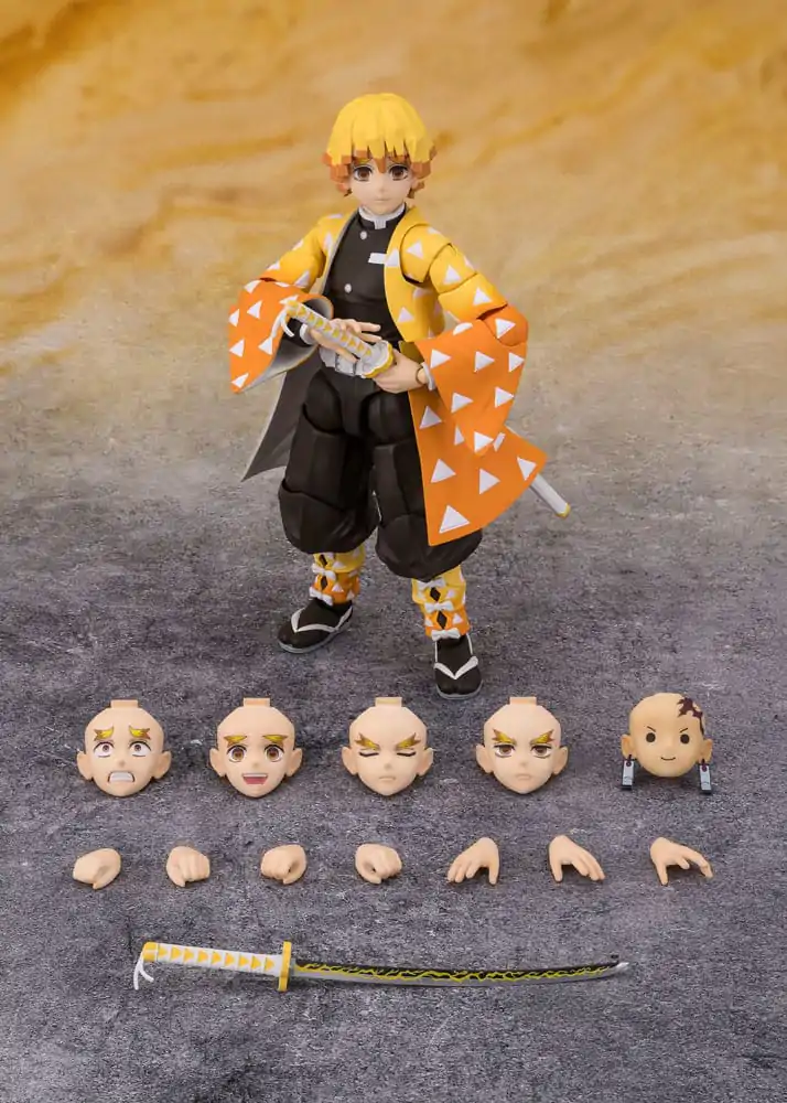 Demon Slayer Kimetsu no Yaiba Zenitsu Agatsuma S.H. Figuarts figúrka 14 cm produktová fotografia