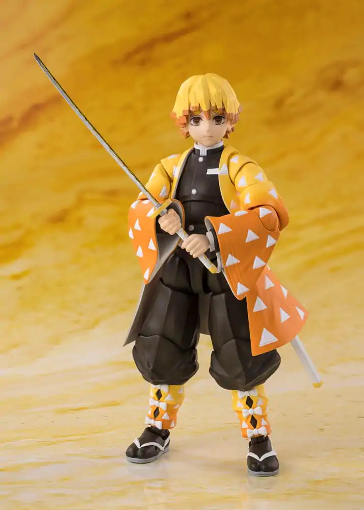 Demon Slayer Kimetsu no Yaiba Zenitsu Agatsuma S.H. Figuarts figúrka 14 cm produktová fotografia