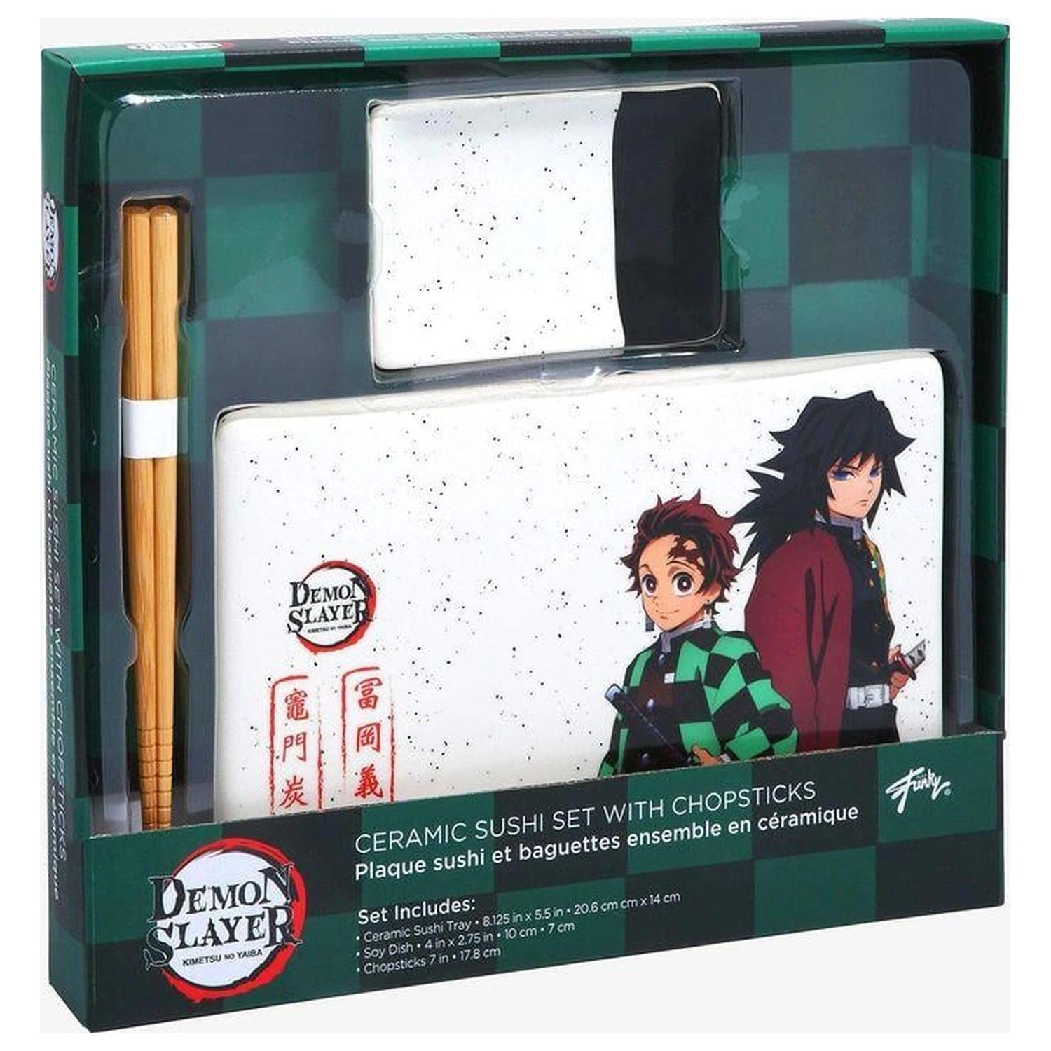 Demon Slayer Sushi Set Tanjiro & Giyu produktová fotografia