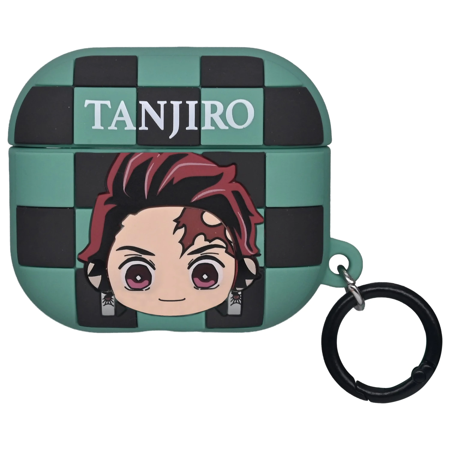 DEMON SLAYER Tanjiro 3D penové puzdro AirPods na slúchadlá s klipom produktová fotografia
