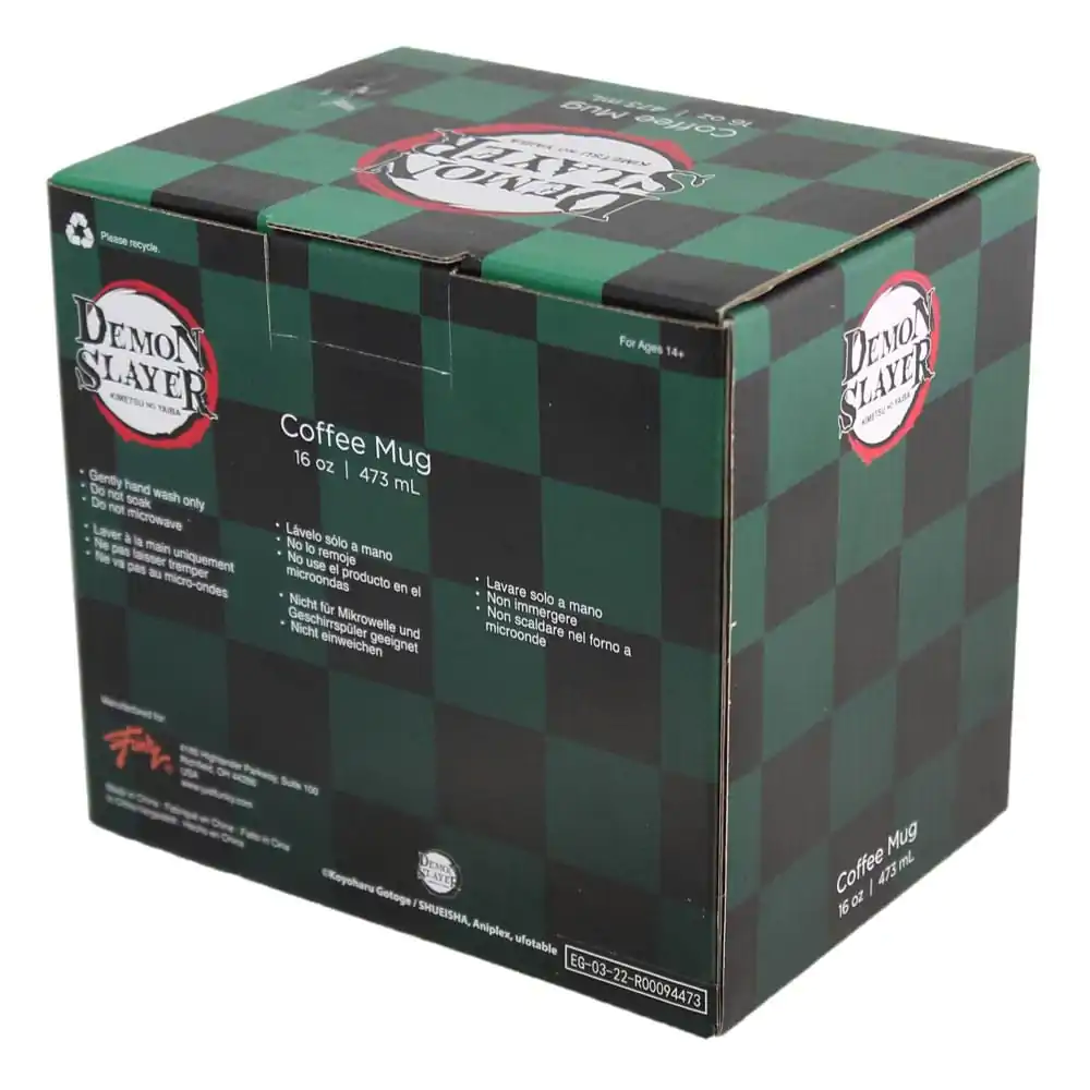 Demon Slayer Hrnček Tanjiro Mask 473 ml produktová fotografia