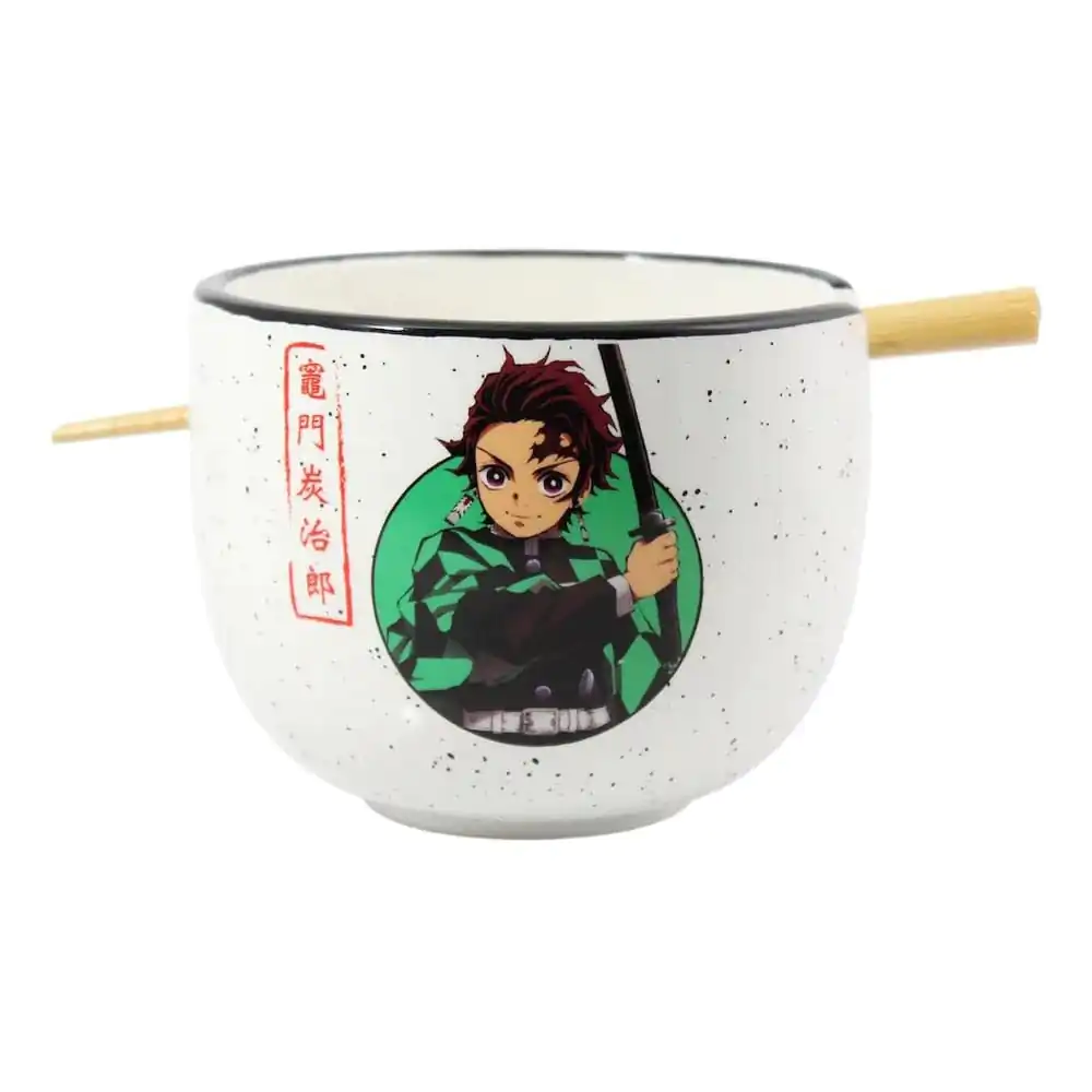 Demon Slayer Ramen miska s paličkami Tanjiro 414 ml produktová fotografia