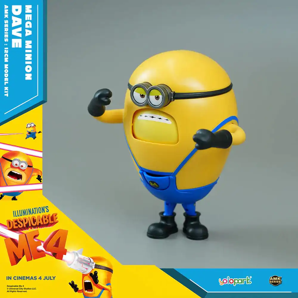 Despicable Me 4 AMK Series Plastiková modelová stavebnica Super Dave 12 cm produktová fotografia