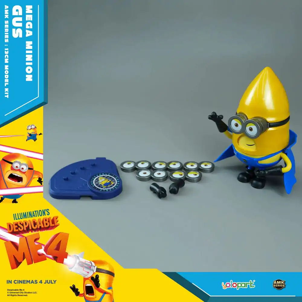 Despicable Me 4 AMK Series Plastikový Model Kit Super Gus 12 cm produktová fotografia