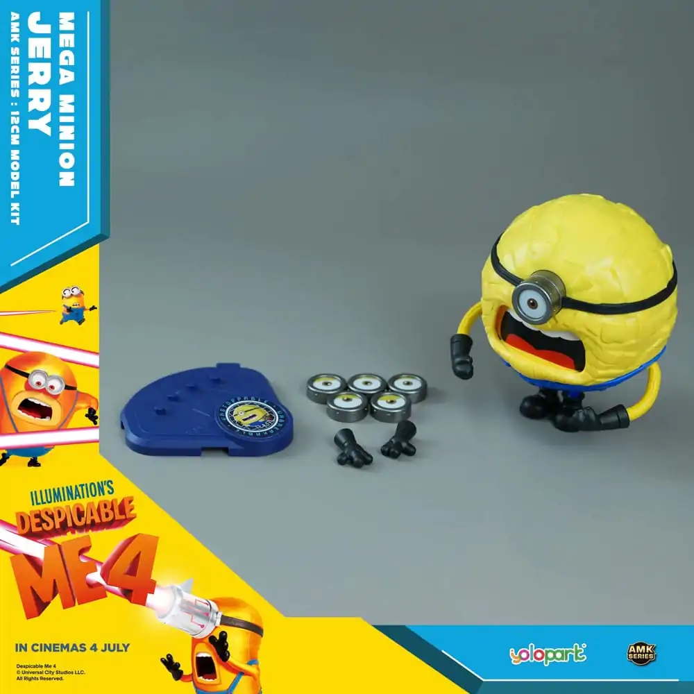 Despicable Me 4 AMK Series Plastová stavebnica Super Jerry 12 cm produktová fotografia