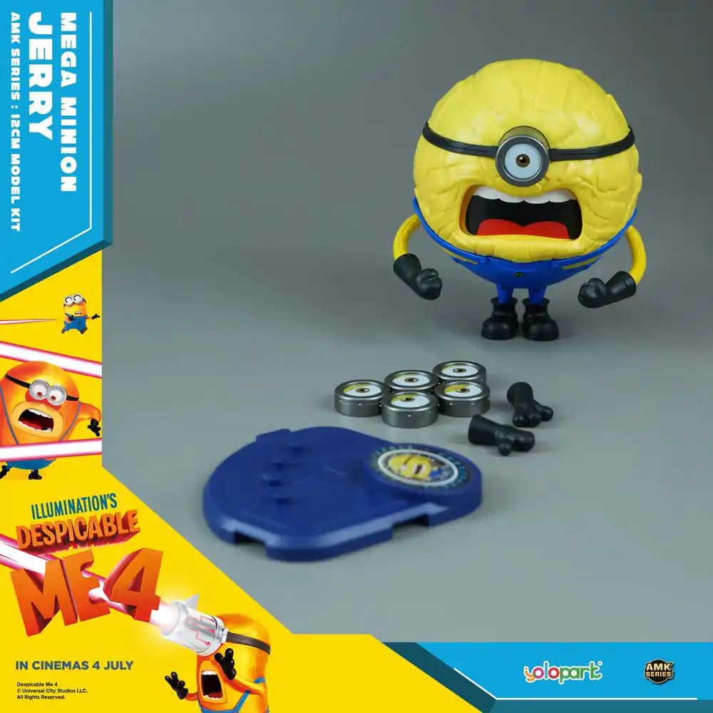 Despicable Me 4 AMK Series Plastová stavebnica Super Jerry 12 cm produktová fotografia