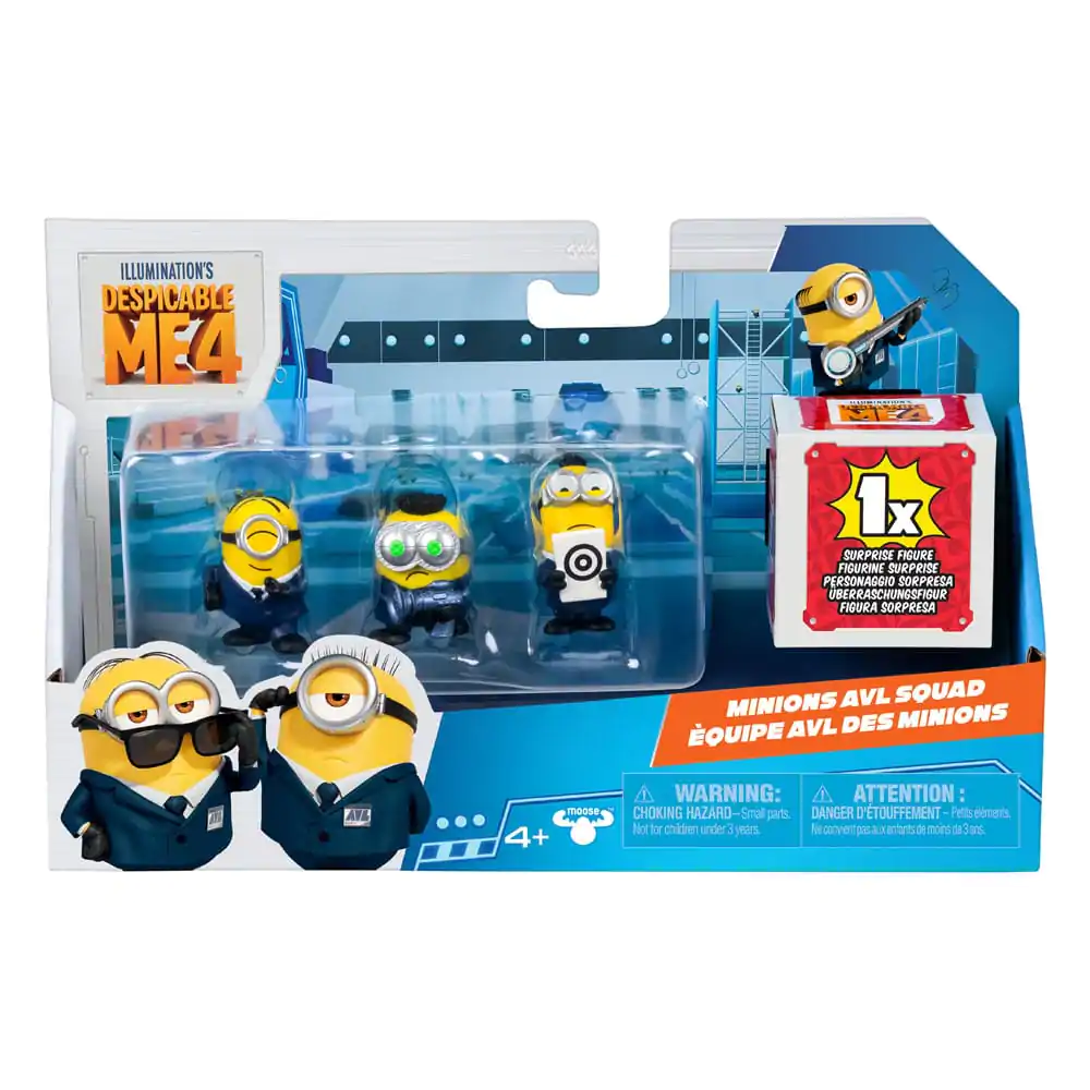 Despicable Me 4 Figurky 4 ks AVL 5 cm termékfotó