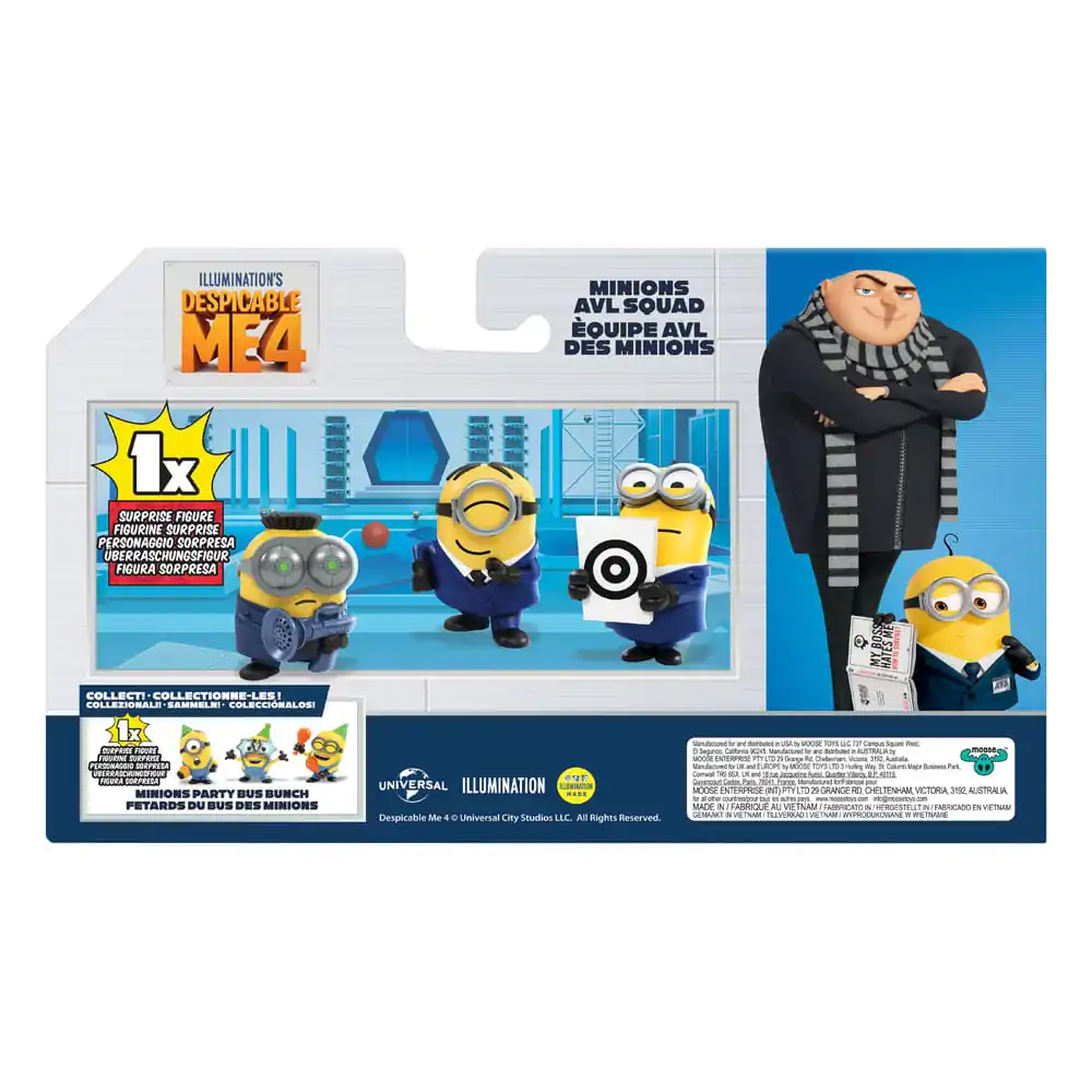 Despicable Me 4 Figurky 4 ks AVL 5 cm termékfotó