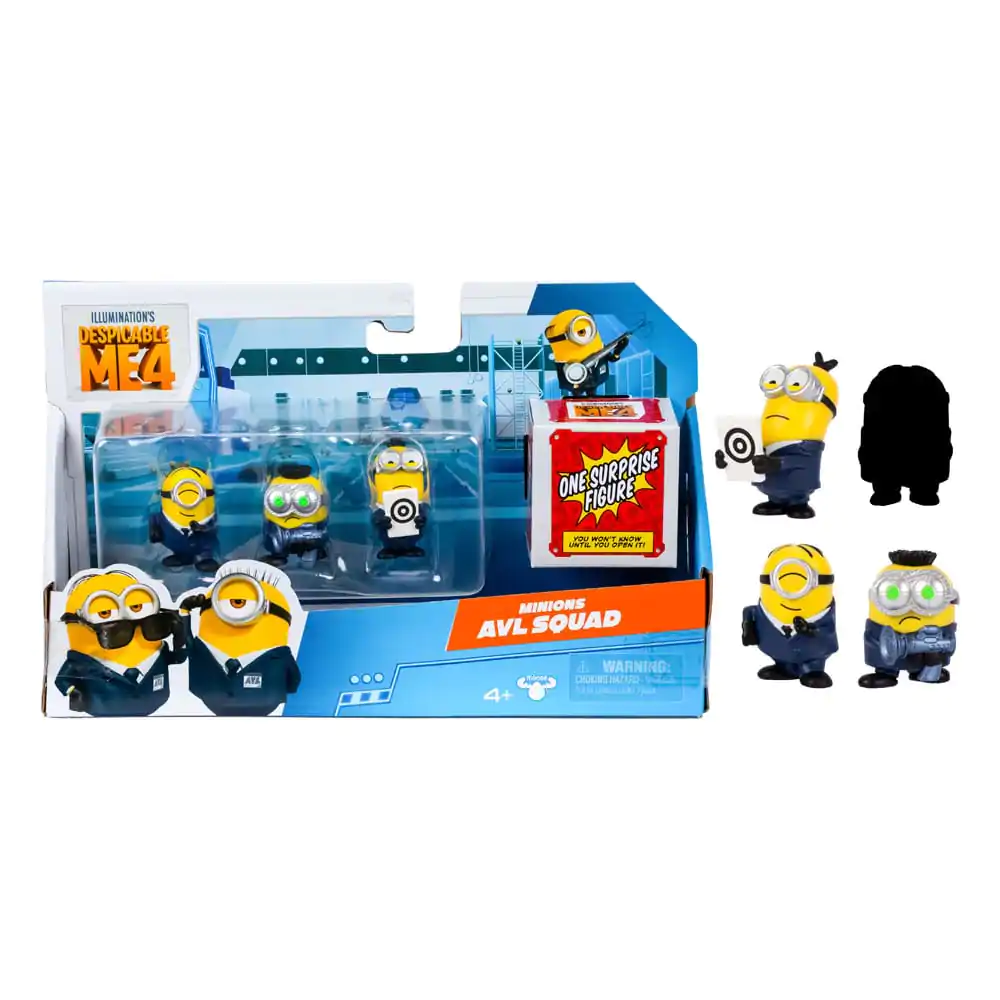 Despicable Me 4 Figurky 4 ks AVL 5 cm termékfotó