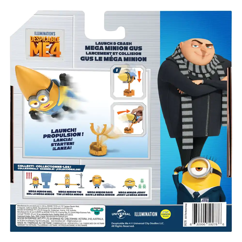 Despicable Me 4 Mega Minion Activity Figure Gus 10 cm termékfotó