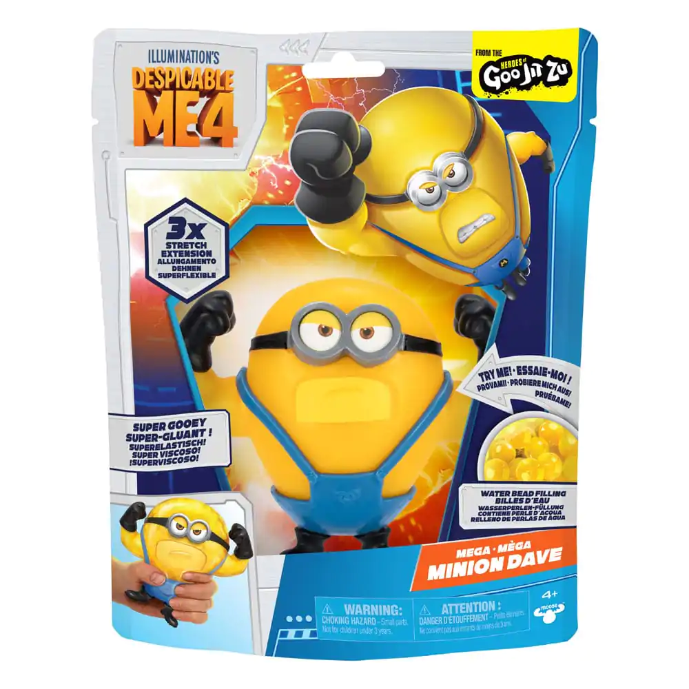 Despicable Me 4 Rozťahovací hrdinský figúrka Dave 11 cm termékfotó