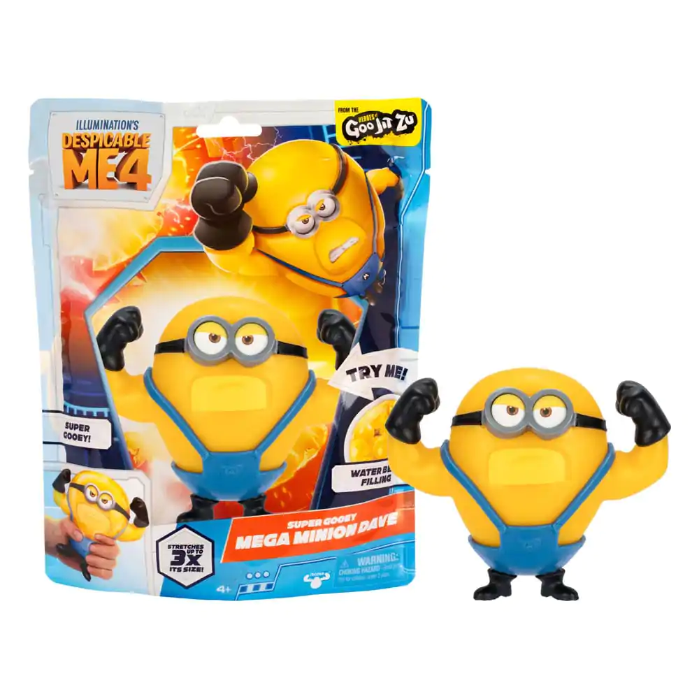 Despicable Me 4 Rozťahovací hrdinský figúrka Dave 11 cm termékfotó