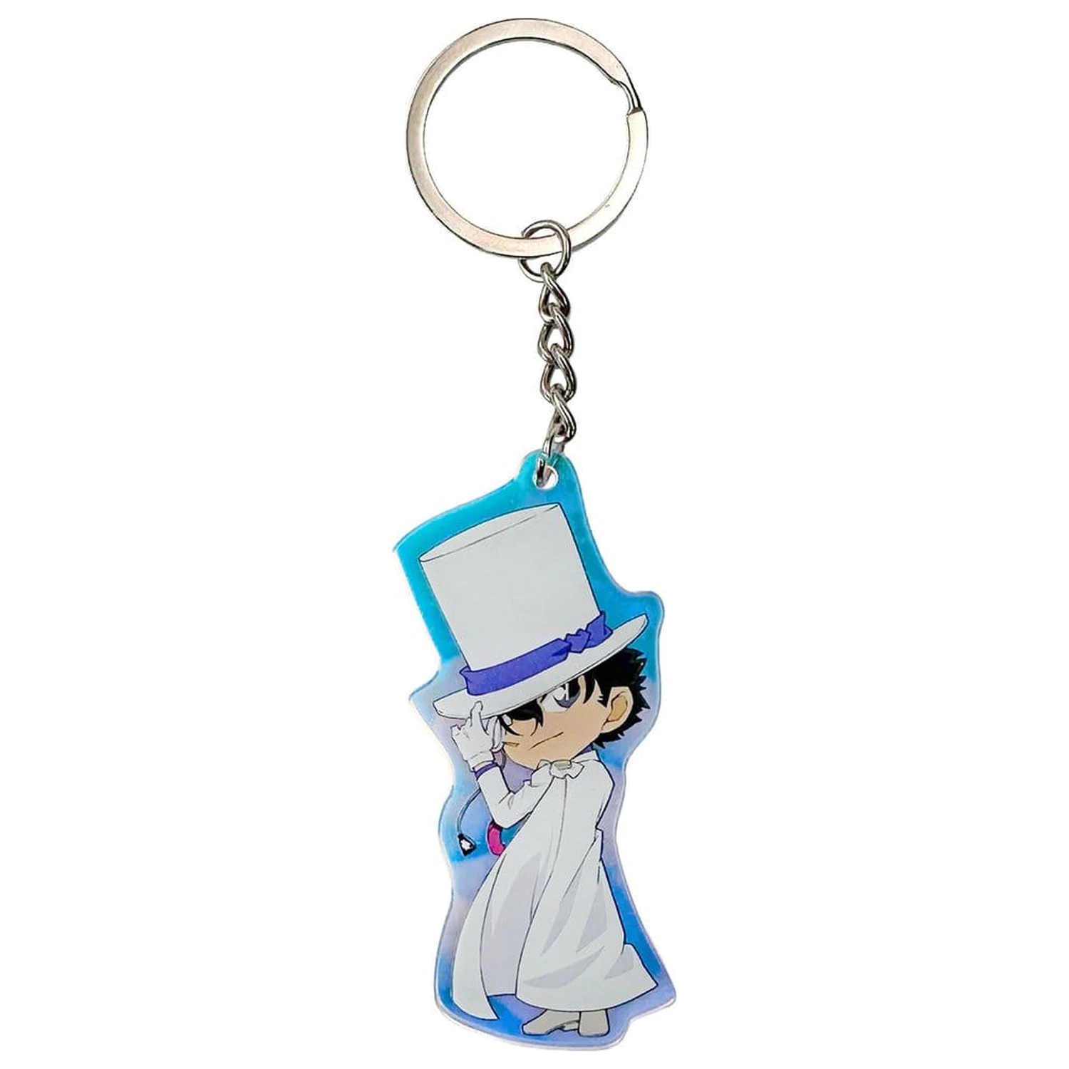 Detective Conan akrylová kľúčenka Kaito Kid 7 cm produktová fotografia