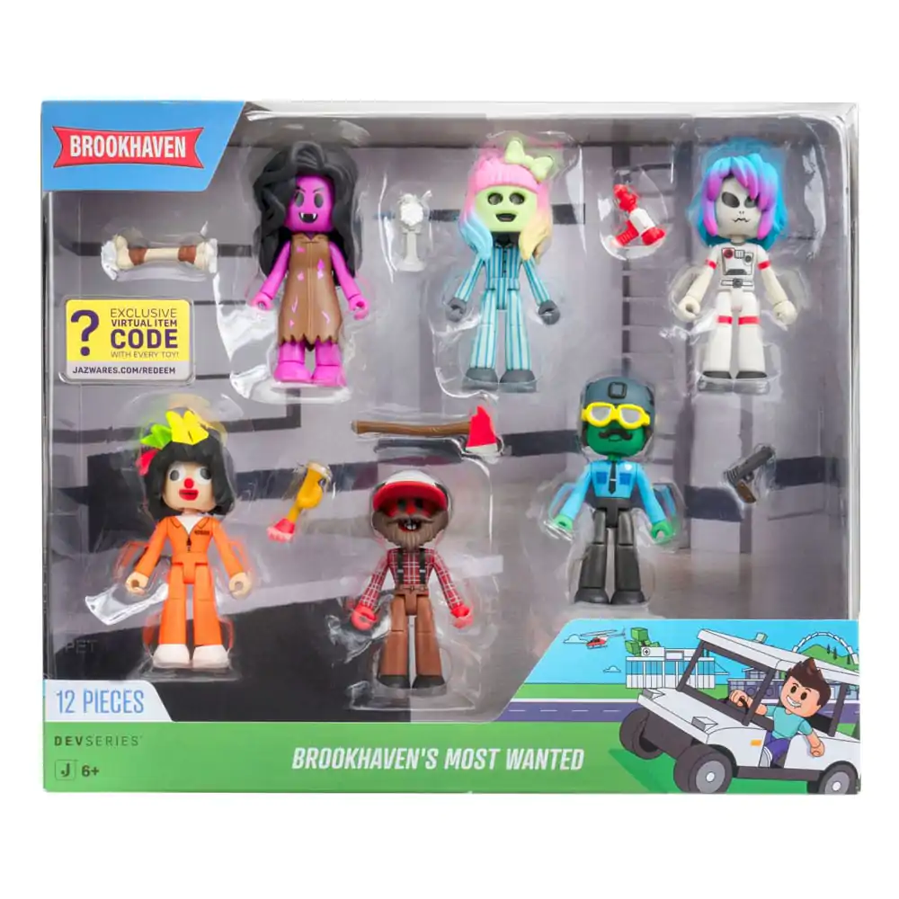 Dev Series Akčné Figúrky 6-Balenie Brookhaven: Brookhaven's Most Wanted Wave 2 produktová fotografia