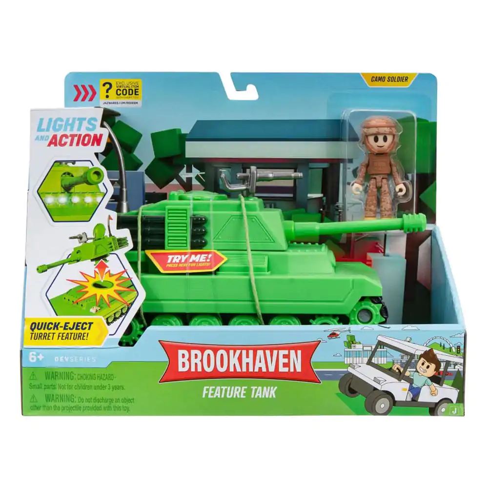 Dev Series Vozidlo s figúrkou Brookhaven: Tank Wave 2 produktová fotografia