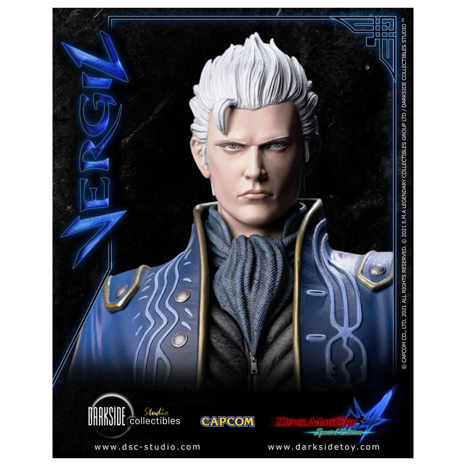 Devil May Cry 4 Prémiová Socha 1/4 Vergil 51 cm produktová fotografia