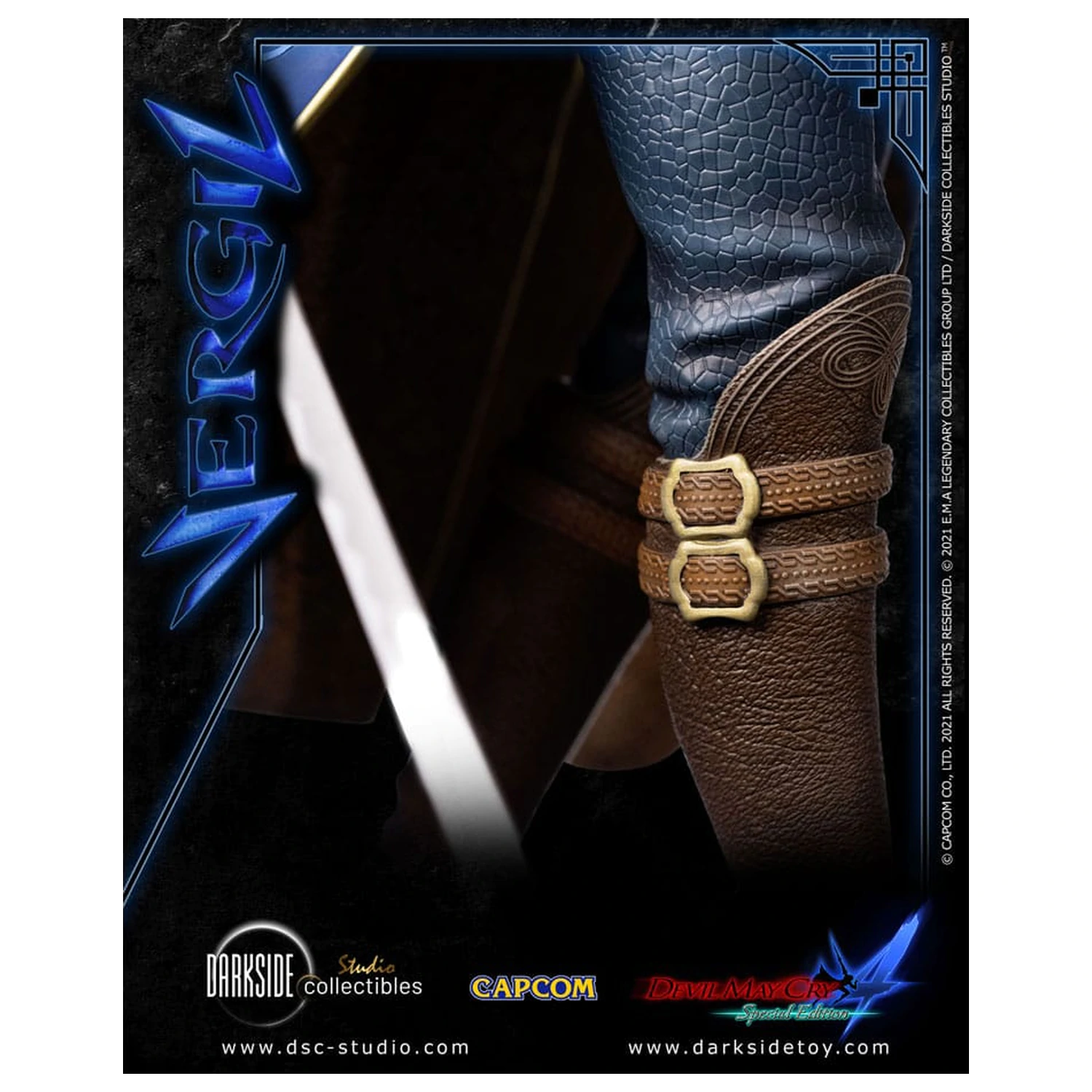 Devil May Cry 4 Prémiová Socha 1/4 Vergil 51 cm produktová fotografia
