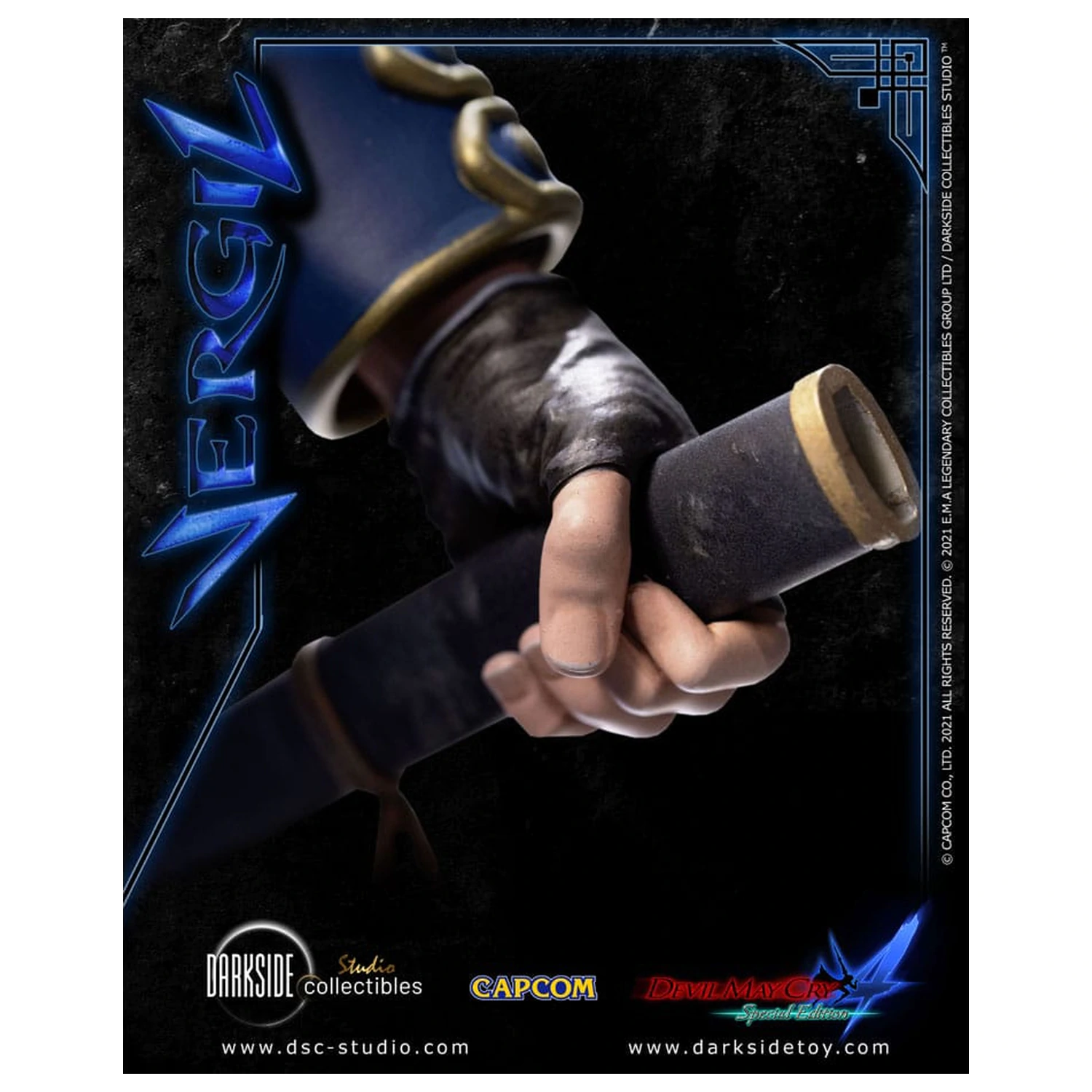 Devil May Cry 4 Prémiová Socha 1/4 Vergil 51 cm produktová fotografia