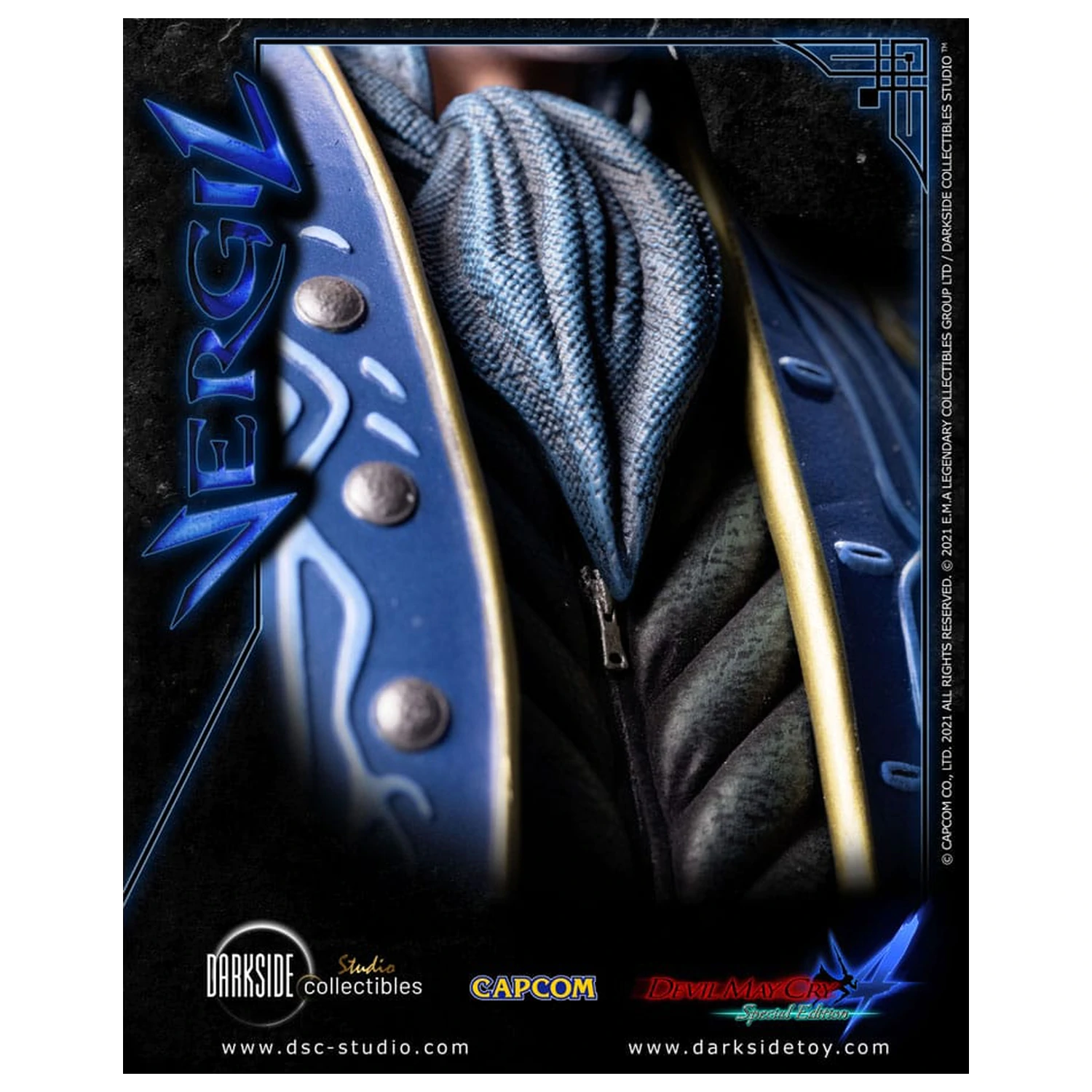 Devil May Cry 4 Prémiová Socha 1/4 Vergil 51 cm produktová fotografia