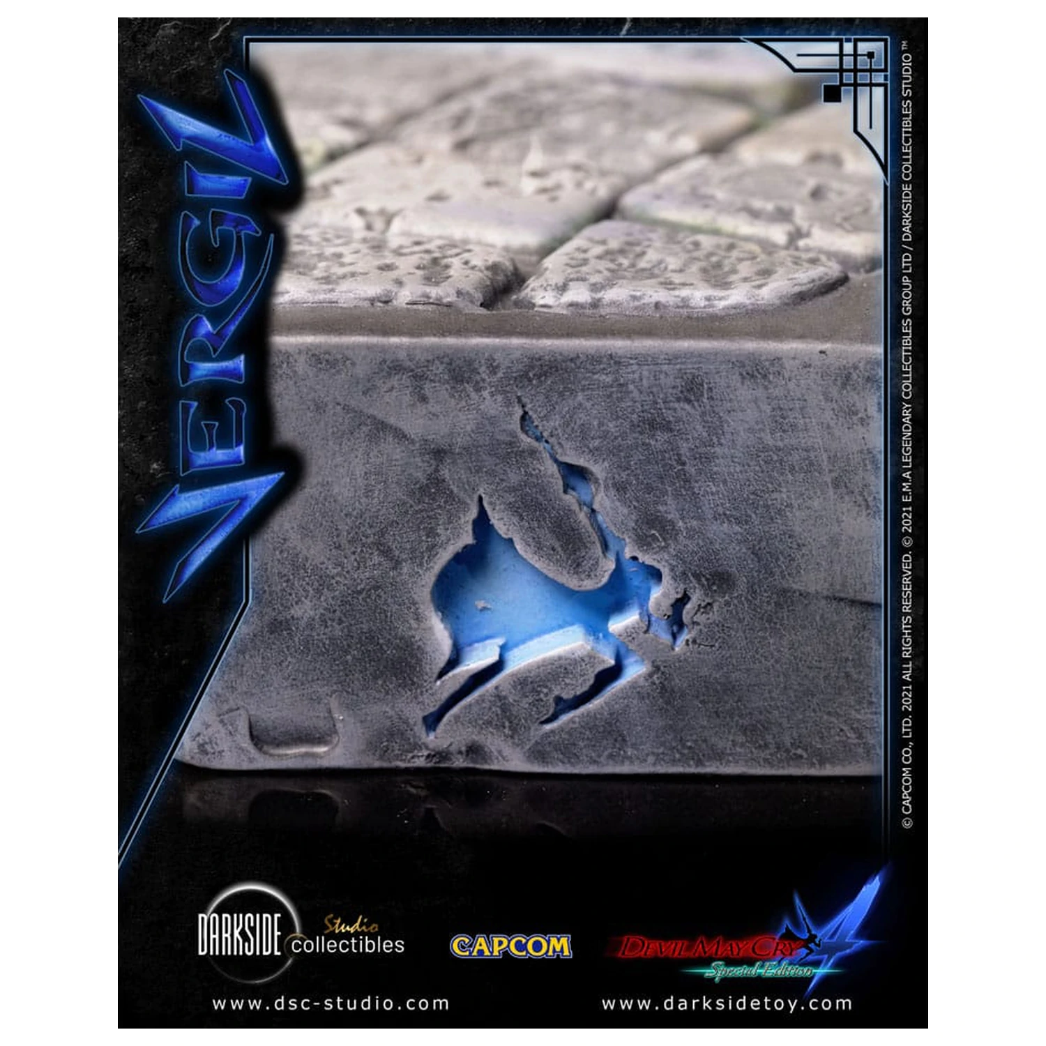 Devil May Cry 4 Prémiová Socha 1/4 Vergil 51 cm produktová fotografia