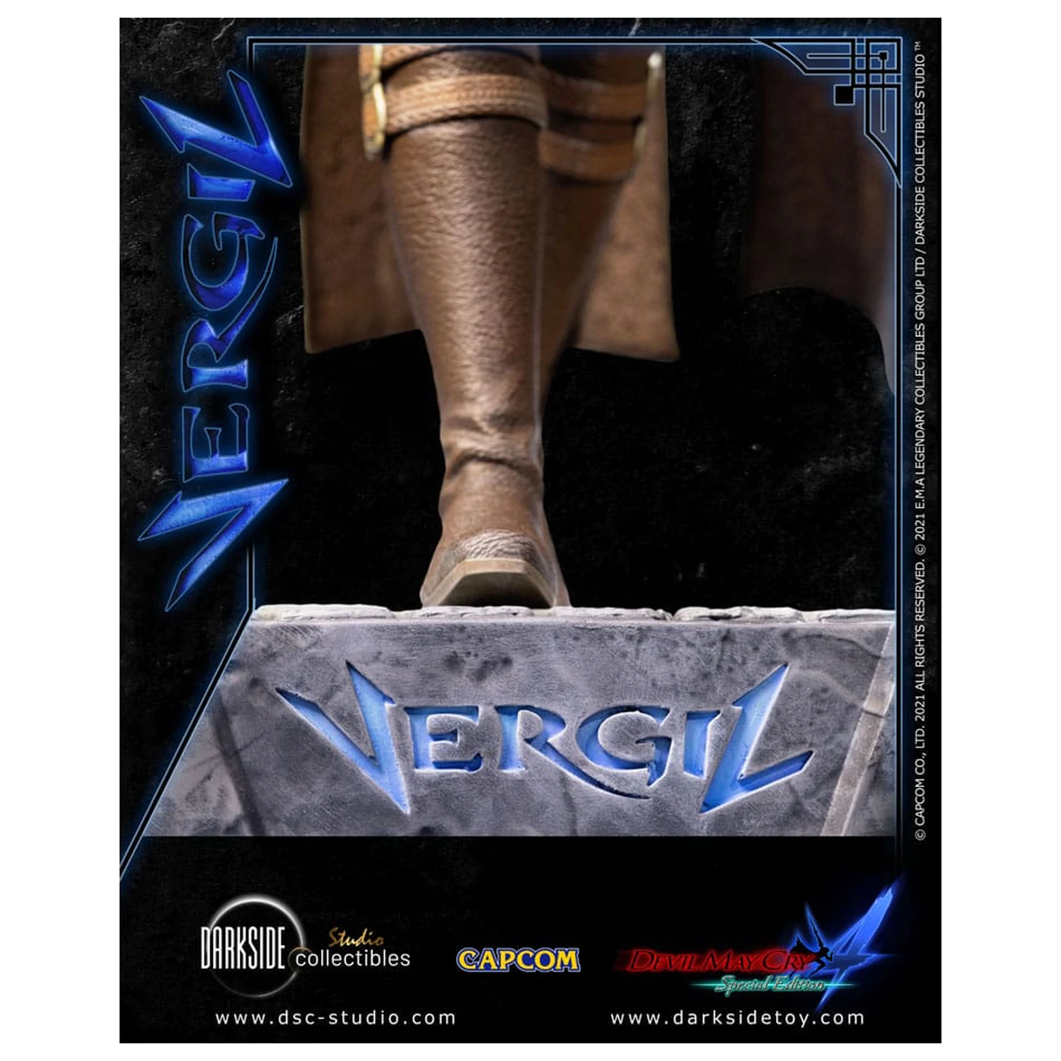 Devil May Cry 4 Prémiová Socha 1/4 Vergil 51 cm produktová fotografia