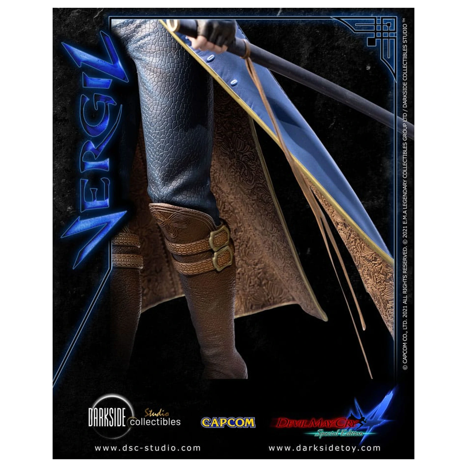 Devil May Cry 4 Prémiová Socha 1/4 Vergil 51 cm produktová fotografia