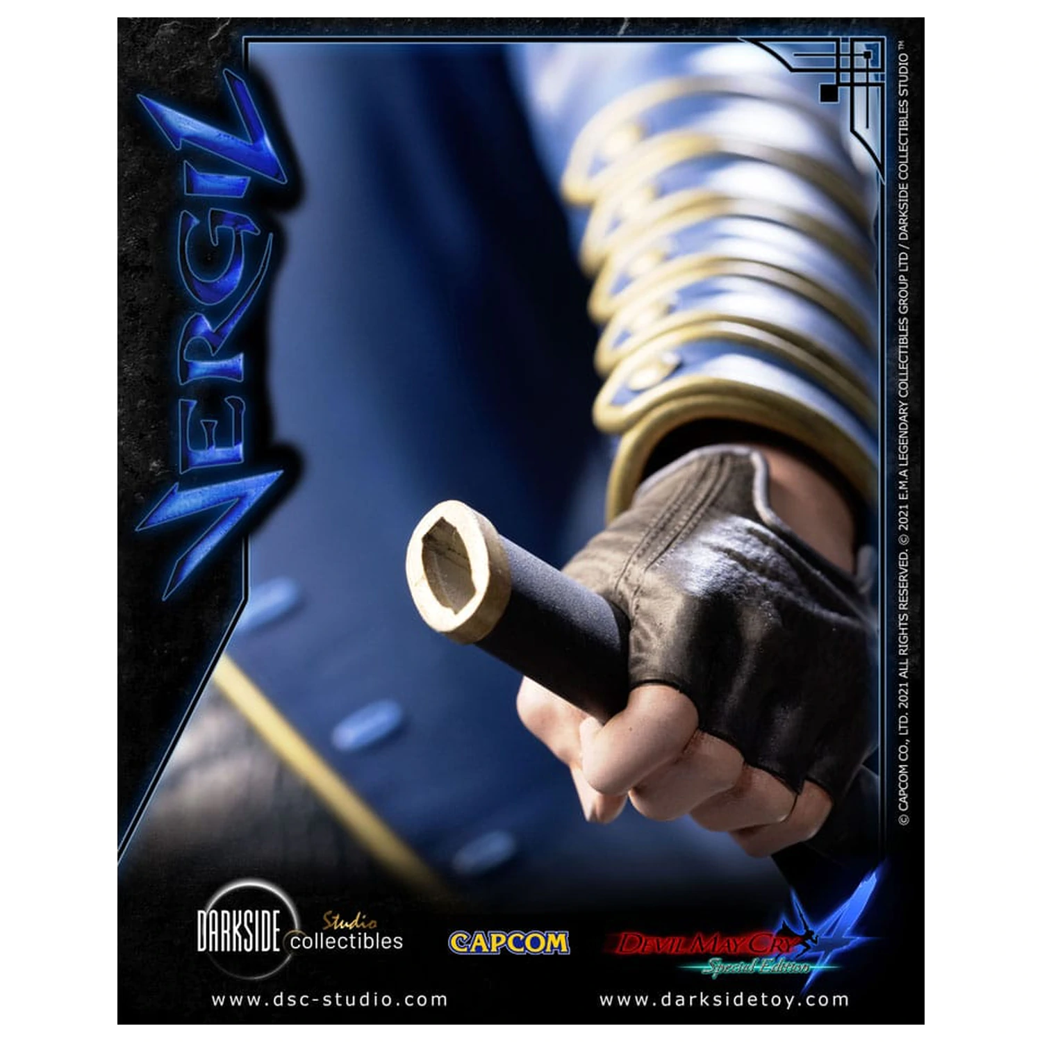 Devil May Cry 4 Prémiová Socha 1/4 Vergil 51 cm produktová fotografia