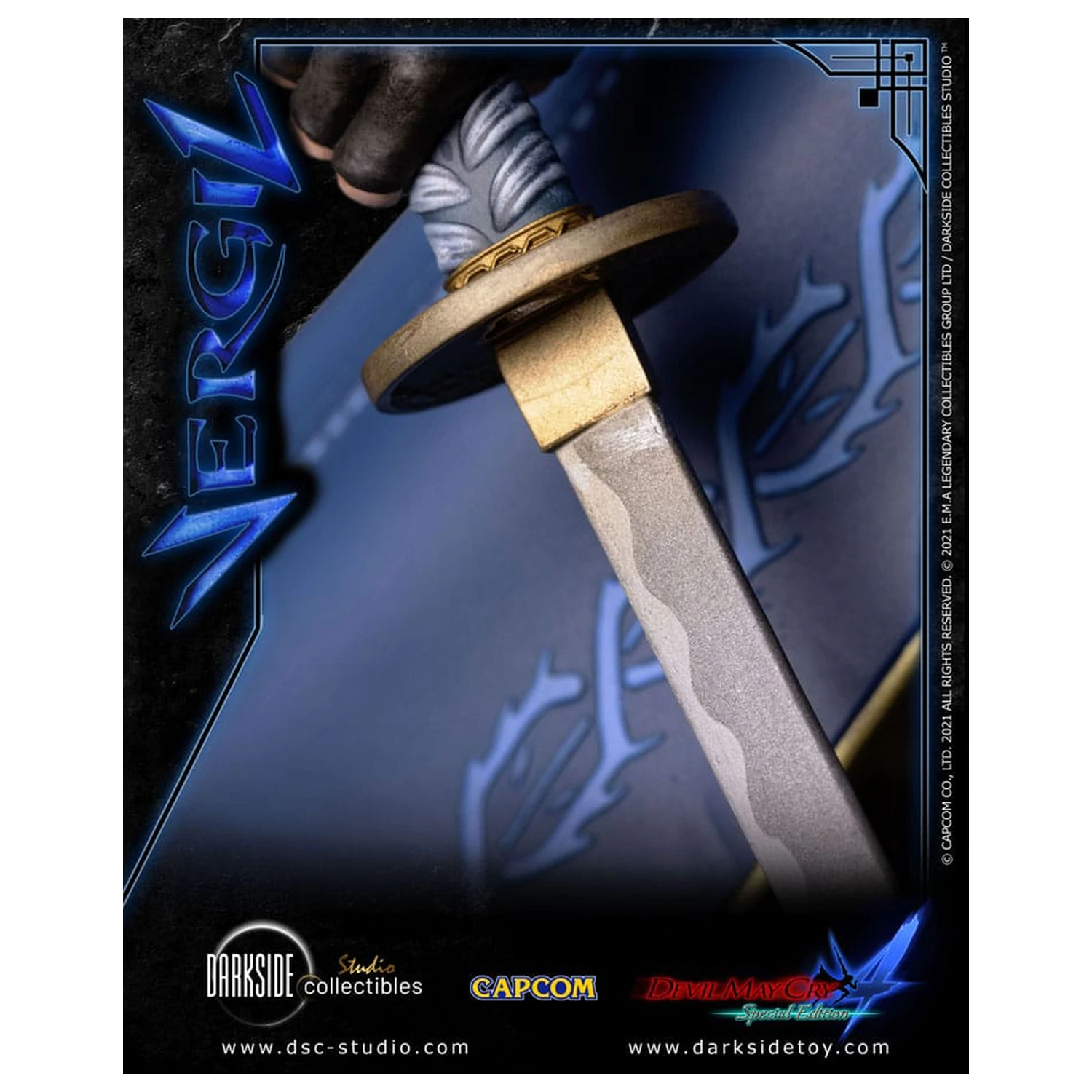 Devil May Cry 4 Prémiová Socha 1/4 Vergil 51 cm produktová fotografia