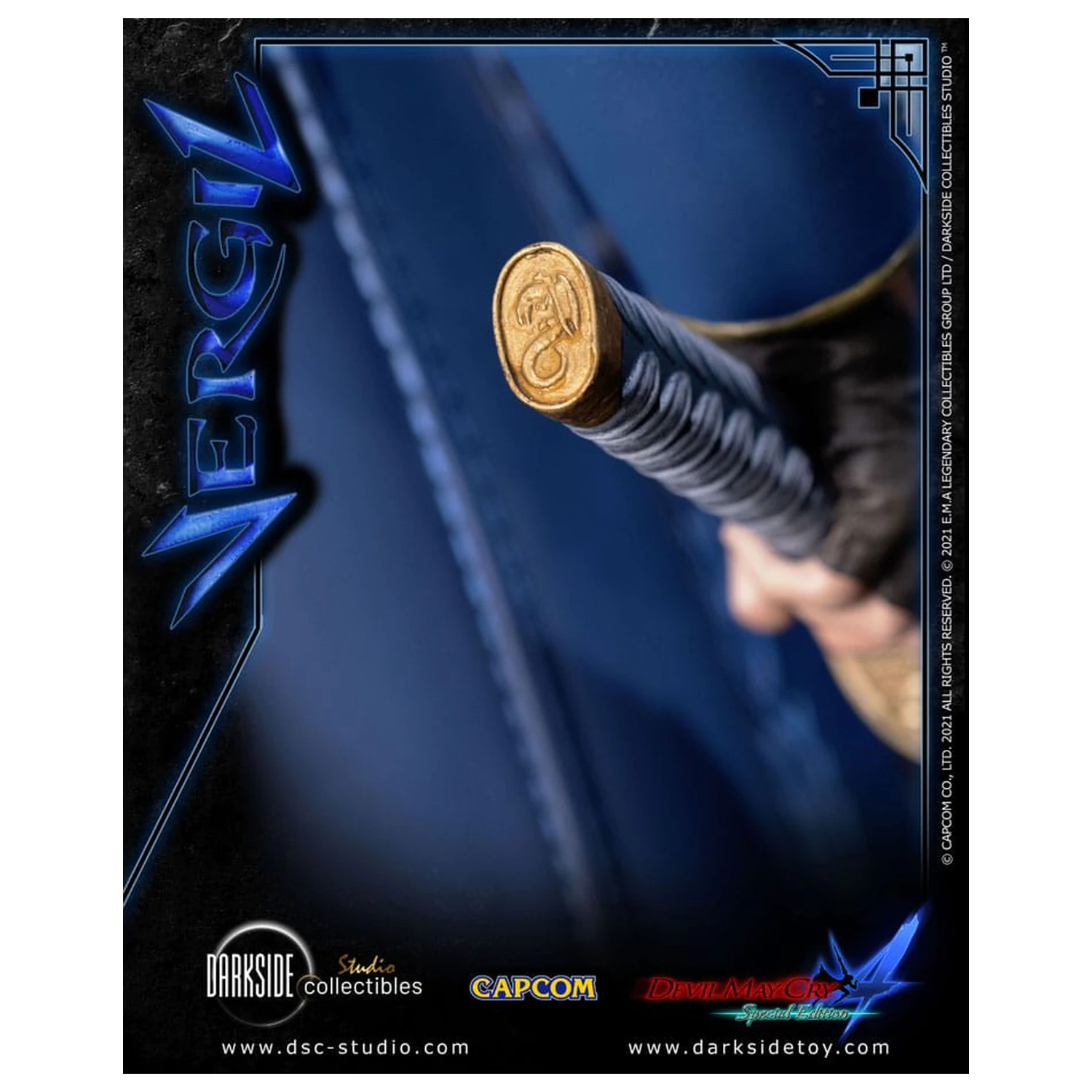 Devil May Cry 4 Prémiová Socha 1/4 Vergil 51 cm produktová fotografia