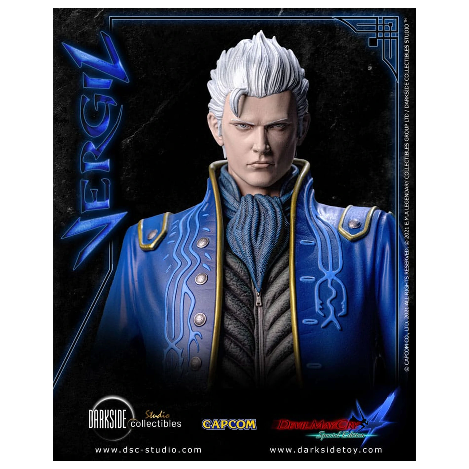 Devil May Cry 4 Prémiová Socha 1/4 Vergil 51 cm produktová fotografia
