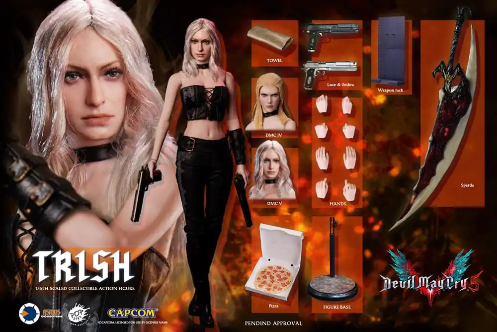 Devil May Cry V Akčná figúrka 1/6 Trish 27 cm produktová fotografia