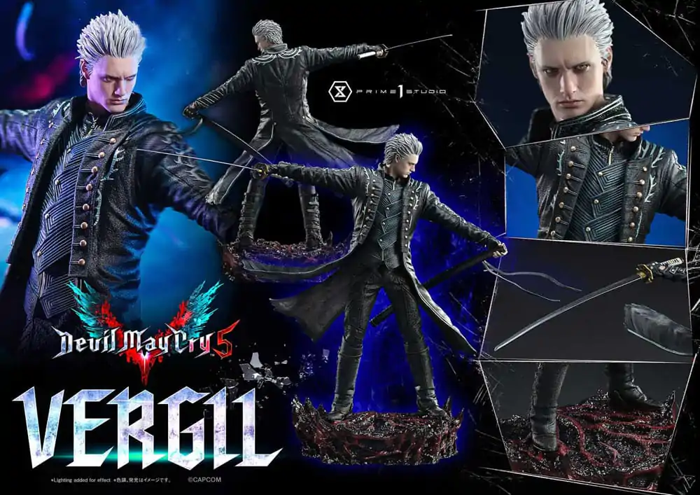 Devil May Cry V Concept Masterline Series Socha 1/6 Vergil 39 cm produktová fotografia