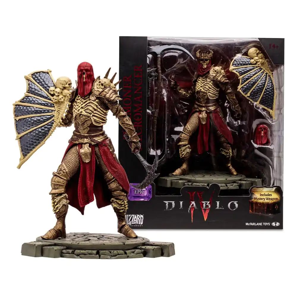 Diablo 4 Akčná figúrka Necromancer (Epic) 15 cm produktová fotografia