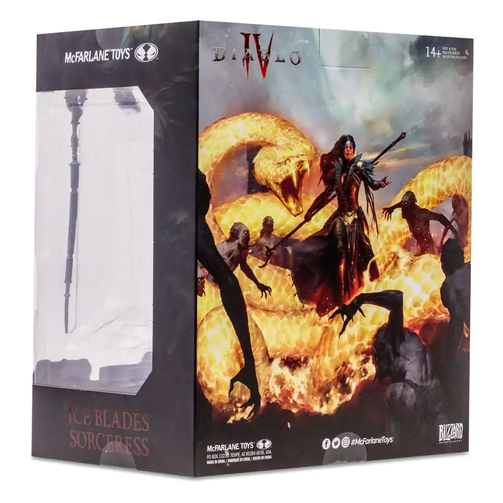 Diablo 4 Akčná Figúrka Sorceress (Epic) 15 cm produktová fotografia