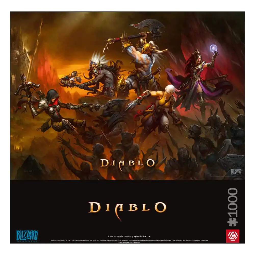 Diablo Gaming Puzzle Heroes Battle (1000 kusov) termékfotó