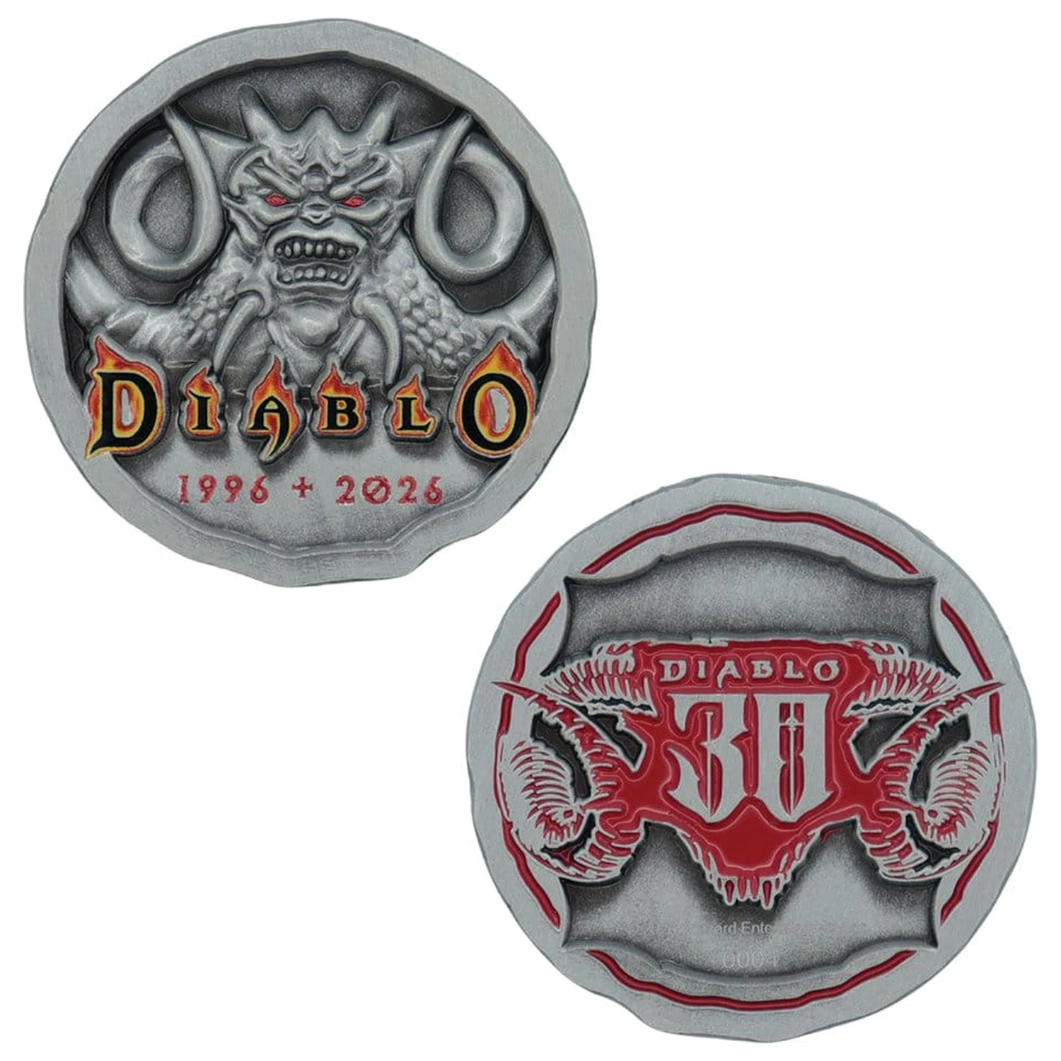 Diablo zberateľská minca 30. výročie limitovaná edícia produktová fotografia