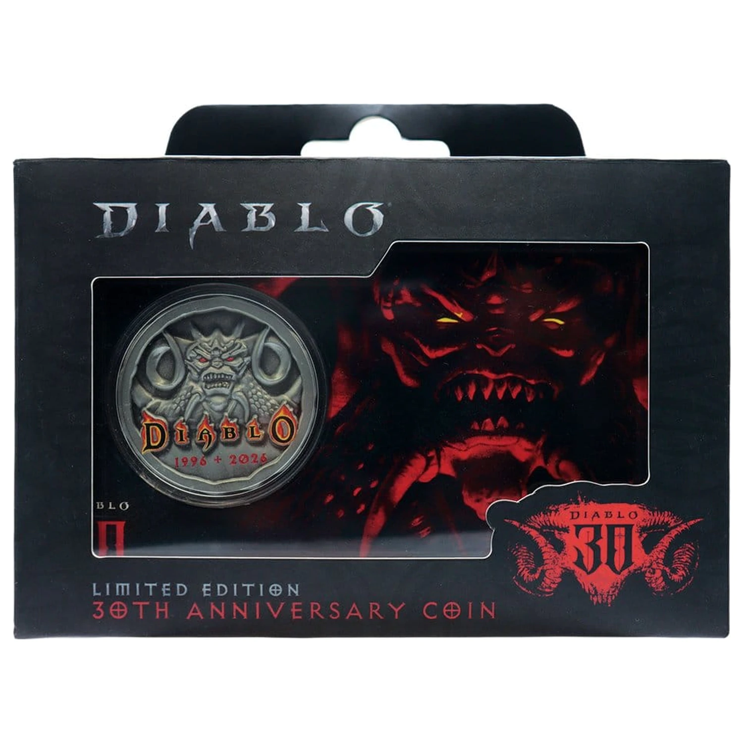 Diablo zberateľská minca 30. výročie limitovaná edícia produktová fotografia