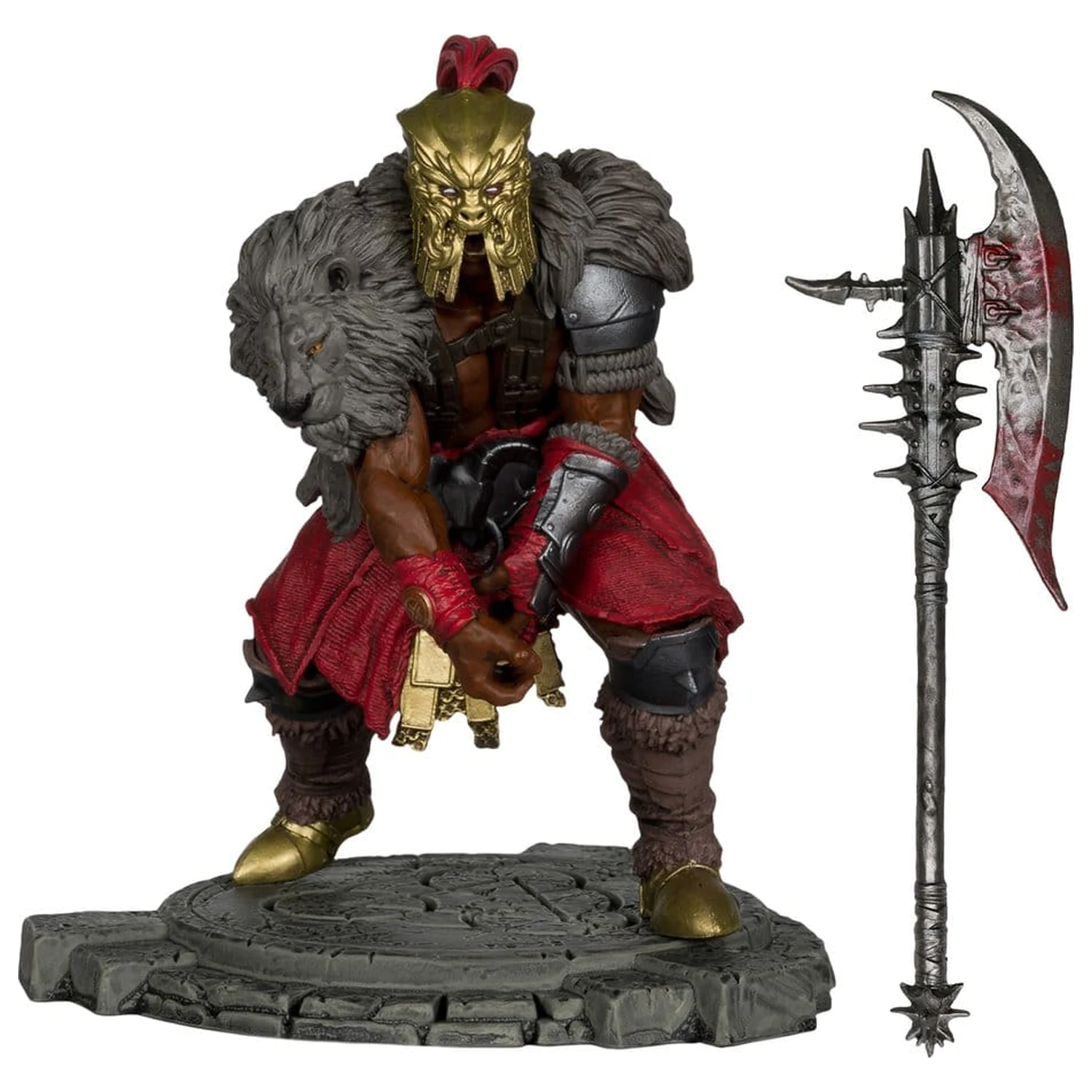 Diablo IV 1/12 Scale Limited Edition Posed figúrka Barbarian 12 cm produktová fotografia