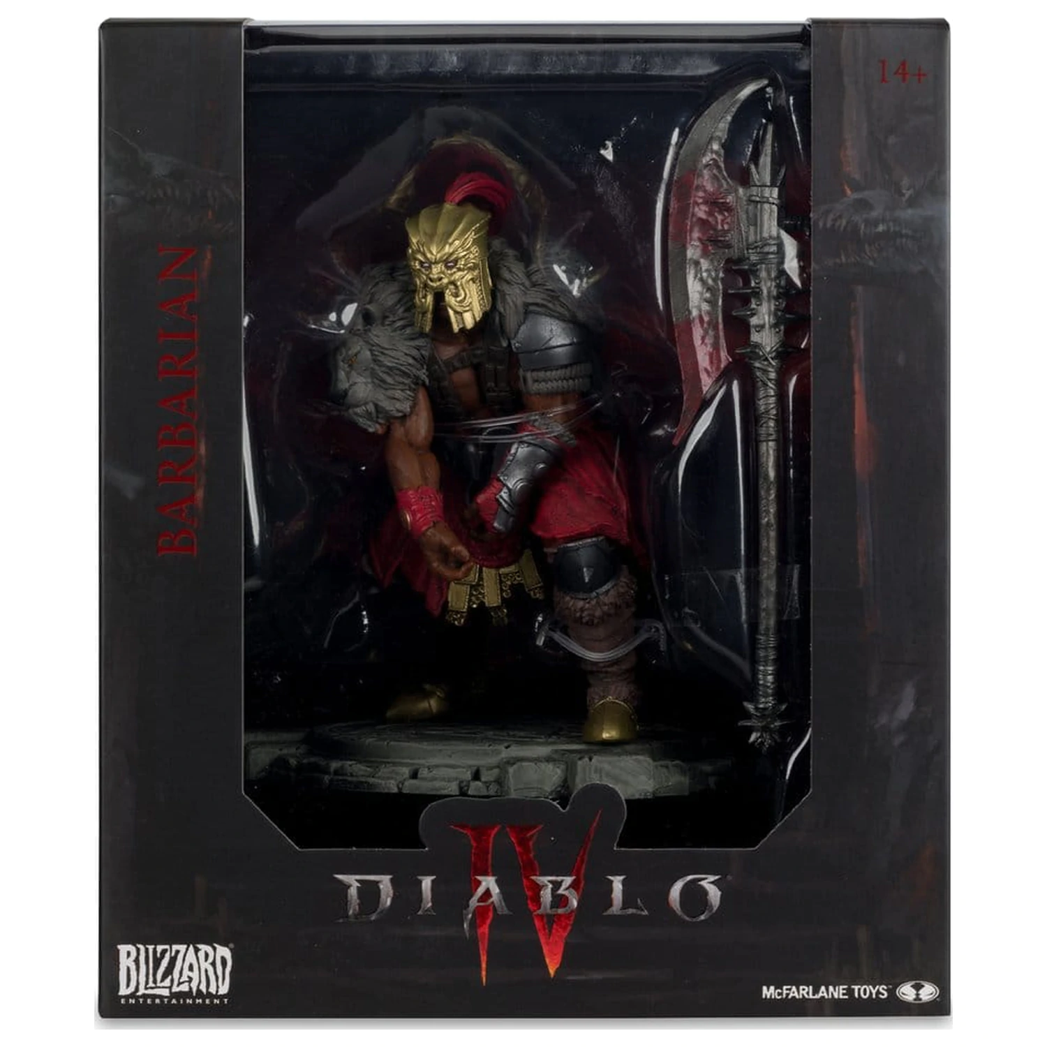 Diablo IV 1/12 Scale Limited Edition Posed figúrka Barbarian 12 cm produktová fotografia