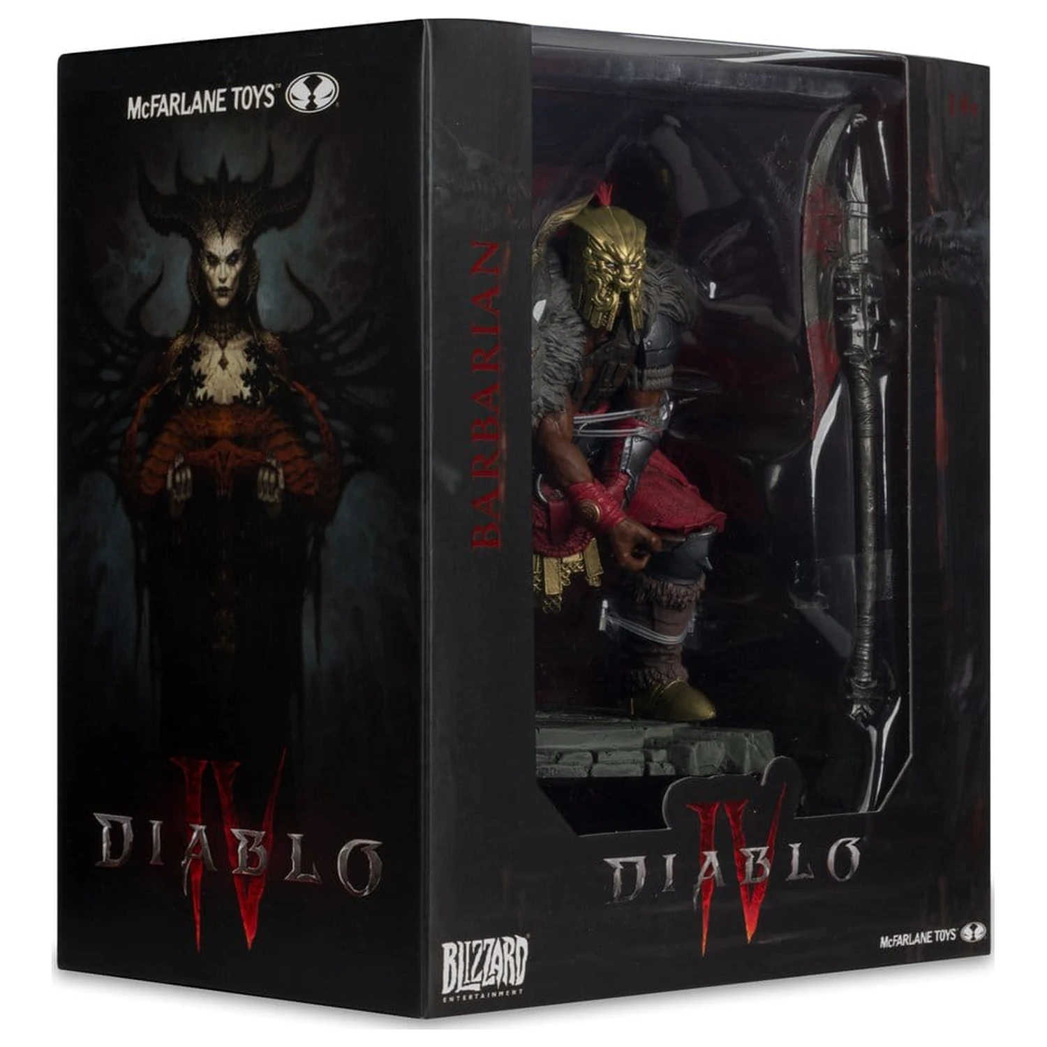 Diablo IV 1/12 Scale Limited Edition Posed figúrka Barbarian 12 cm produktová fotografia
