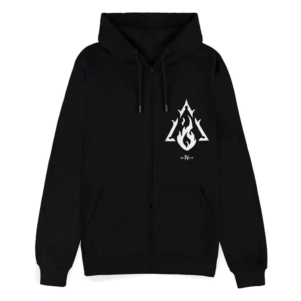 Diablo IV Zipper Hoodie Sweater Sorcerer Sigil - L termékfotó