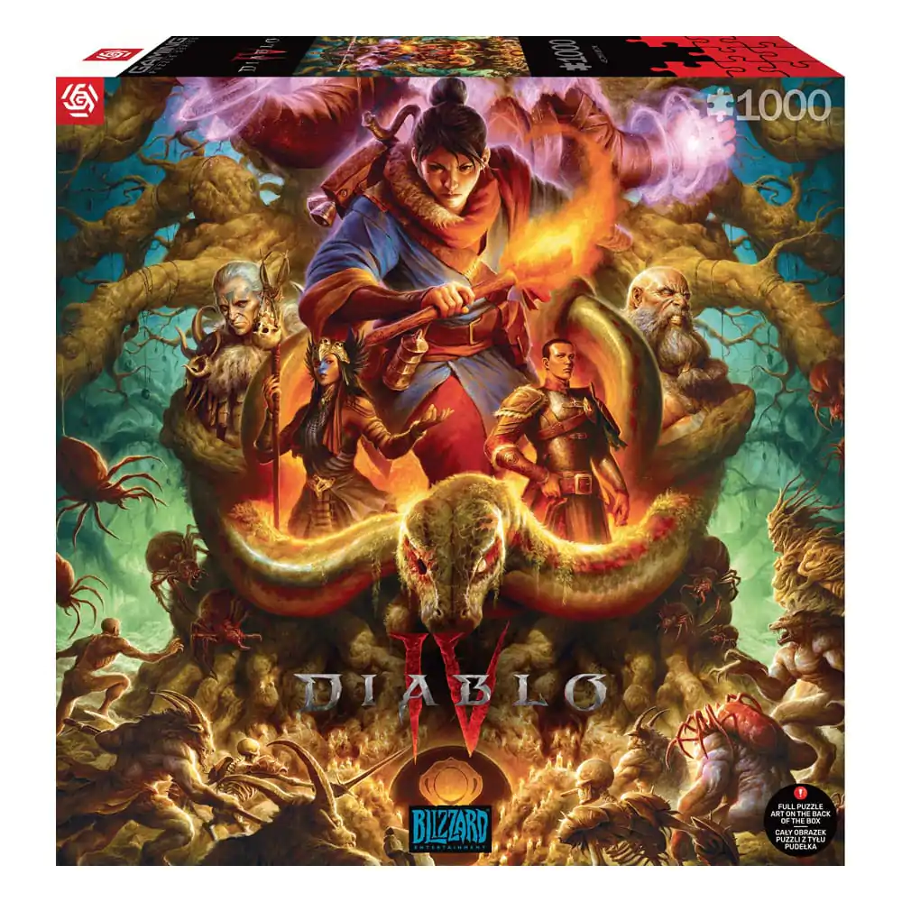 Diablo IV Gaming Puzzle Horadrim (1000 kusov) termékfotó