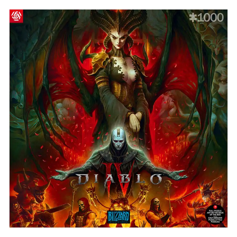 Diablo IV Herná skladacia puzzle Lilith Composition (1000 kusov) termékfotó