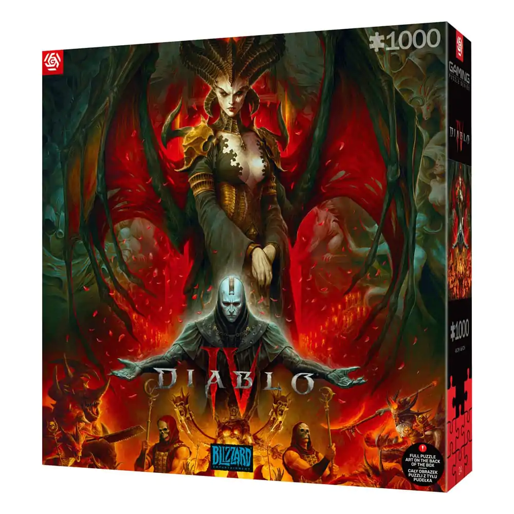 Diablo IV Herná skladacia puzzle Lilith Composition (1000 kusov) termékfotó