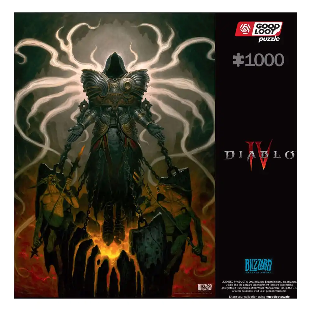 Diablo IV Gaming Puzzle Inarius (1000 ks) termékfotó