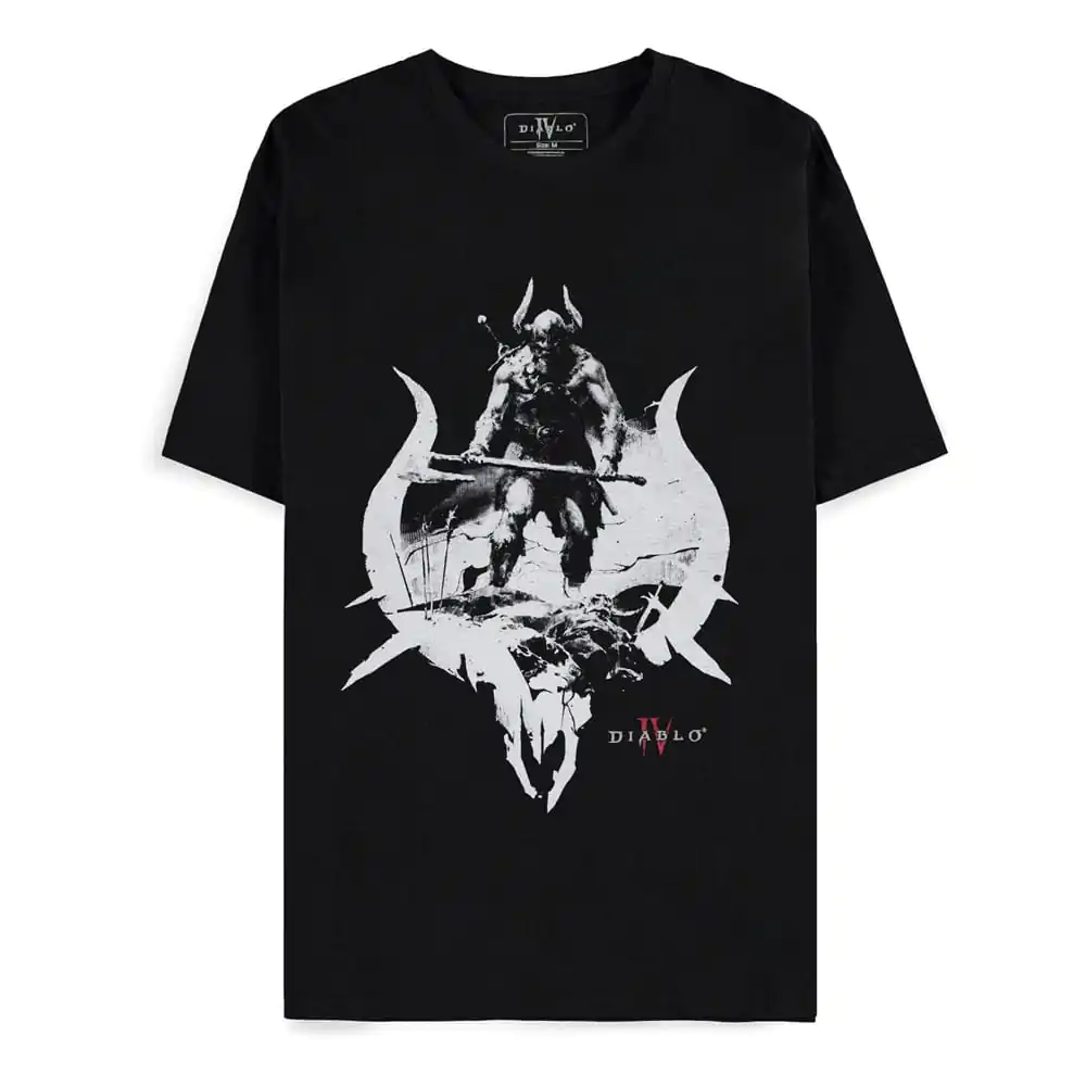 Diablo IV T-Shirt Barbarian Sigil Tričko produktová fotografia