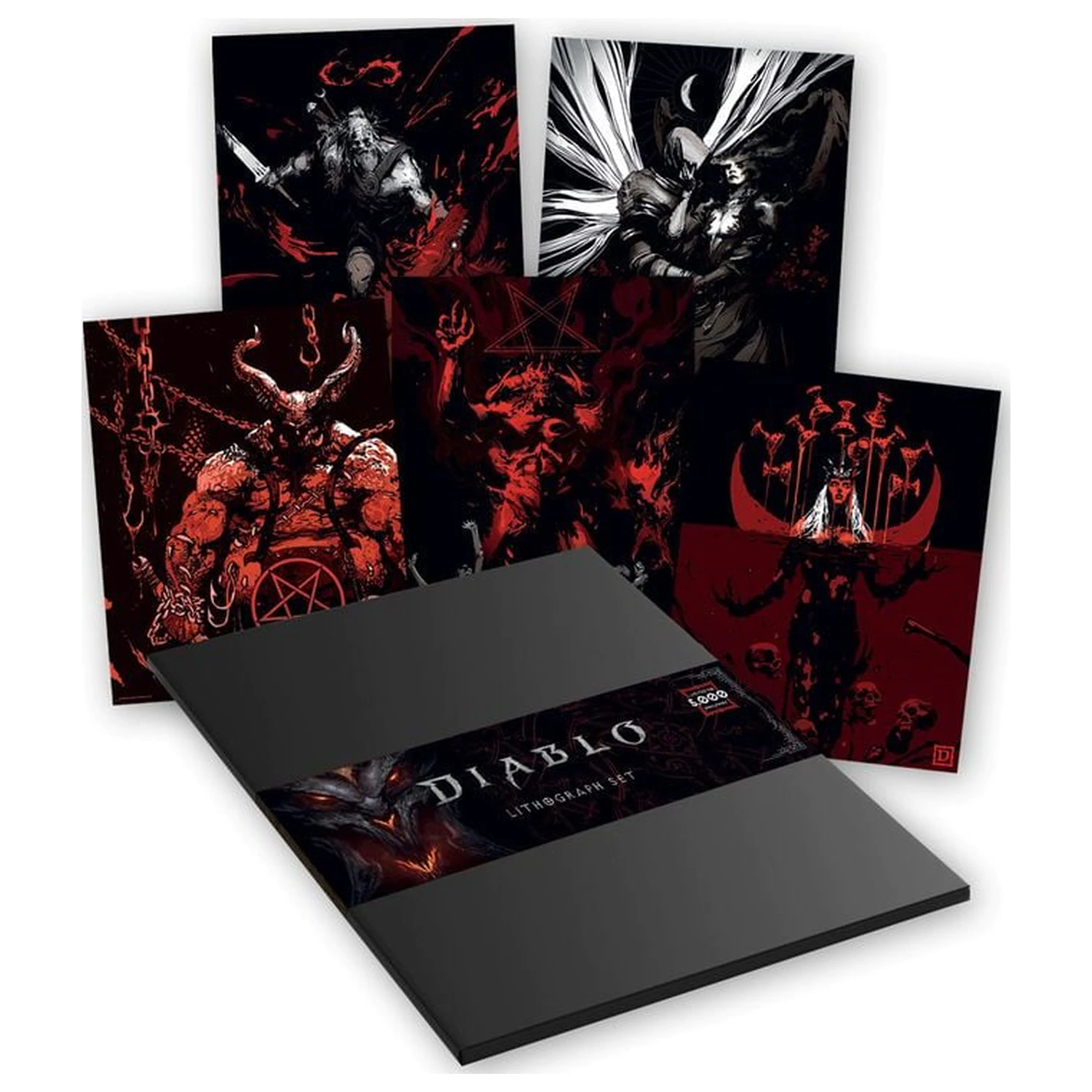 Diablo Súprava litografií Limitovaná edícia produktová fotografia