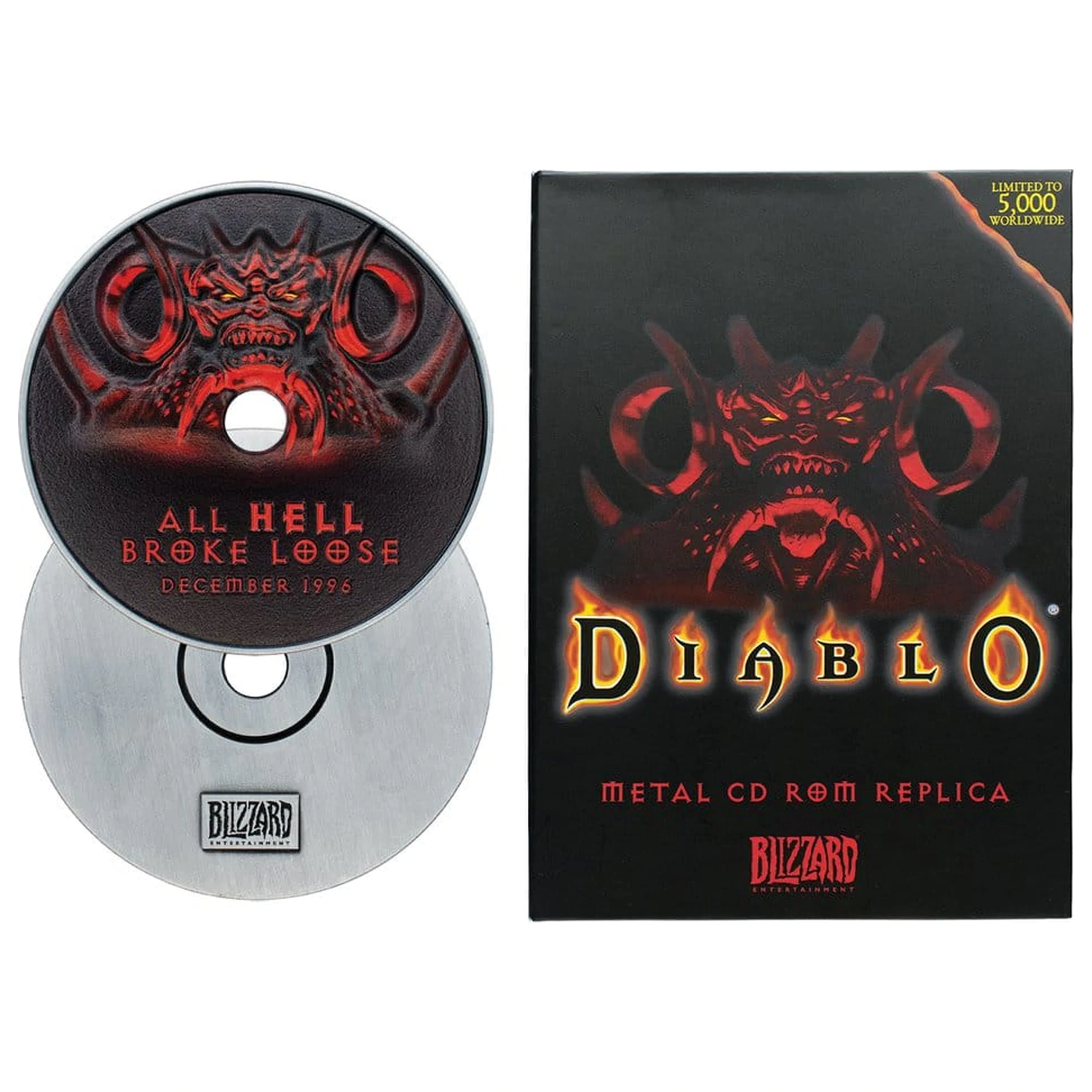 Diablo Replica 30th Anniversary CD-ROM limitovaná edícia 11 cm produktová fotografia